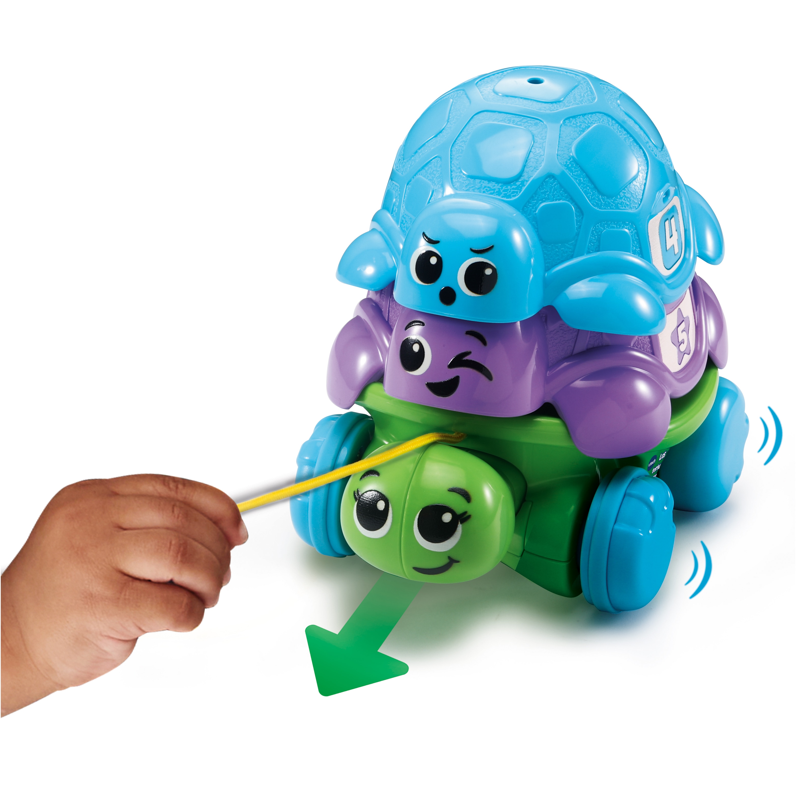 Apilables de colores Las tortugas arcoíris Vtech 3