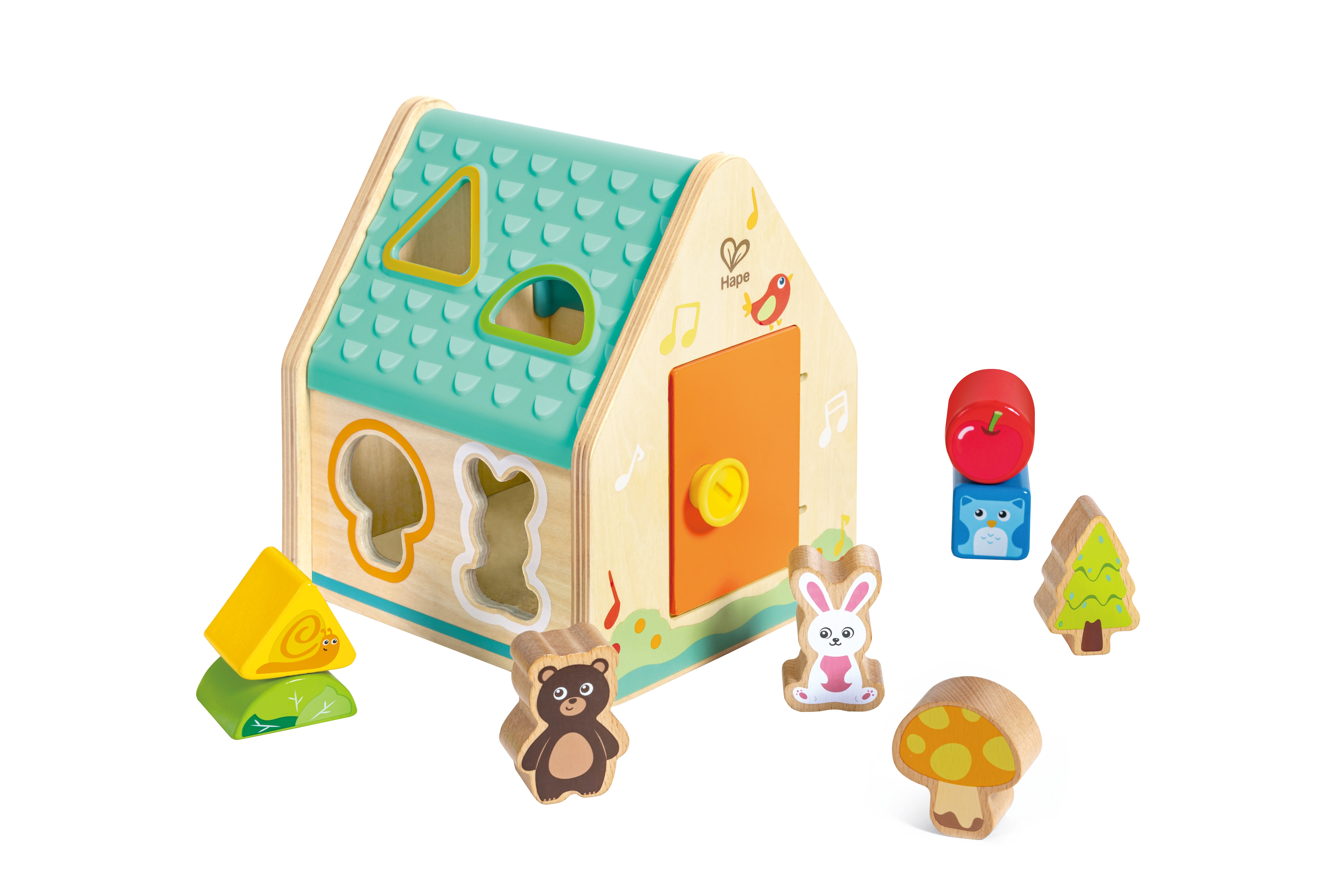 Clasificador de Formas en la Casa de Criaturas Hape 2