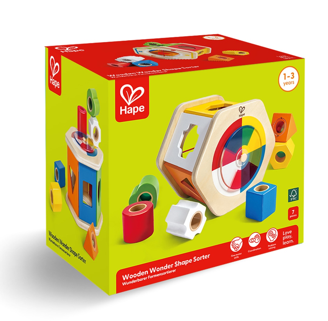 Imagen 0 de Clasificador de Formas Wooden Wonder Hape