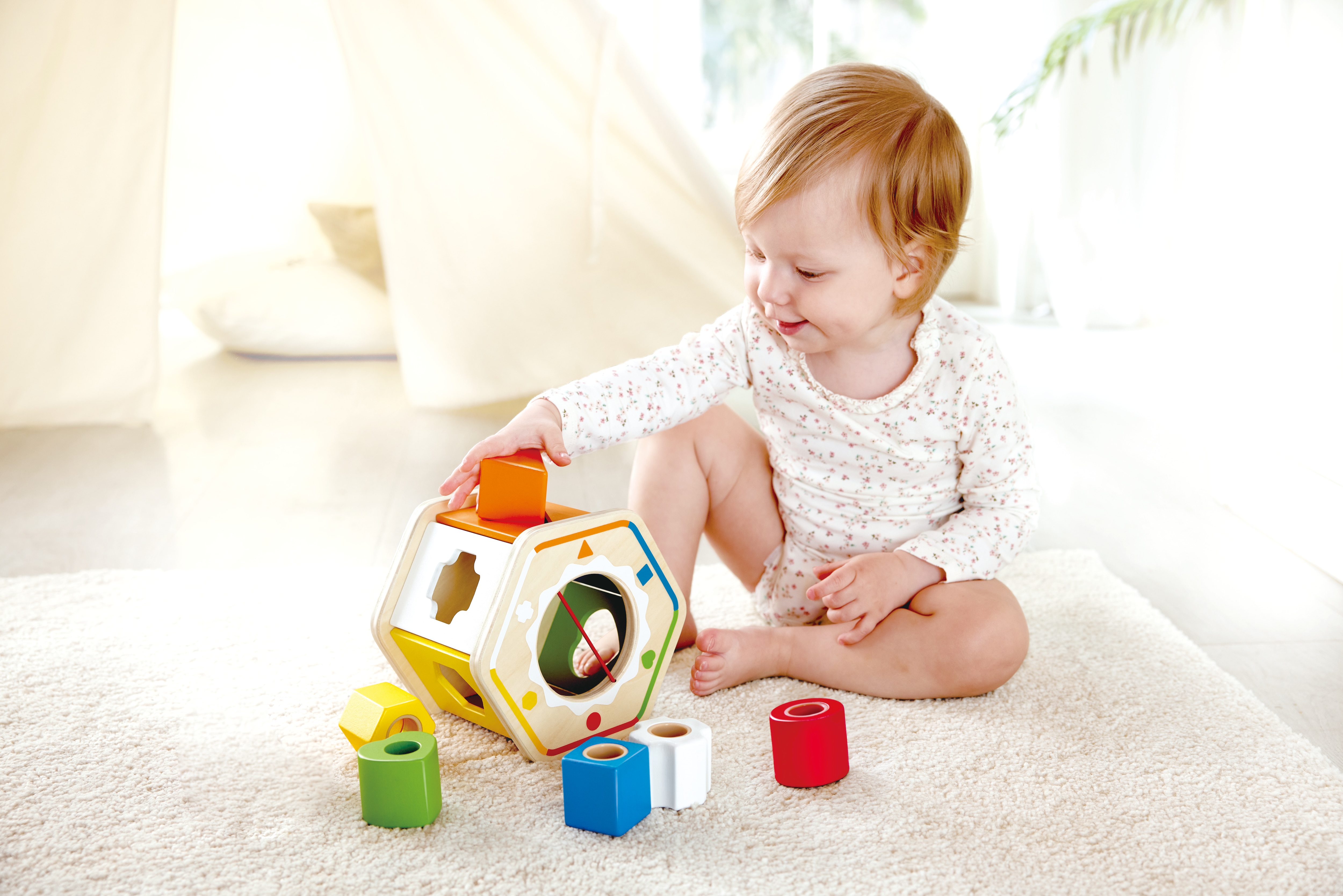 Clasificador de Formas Wooden Wonder Hape 6