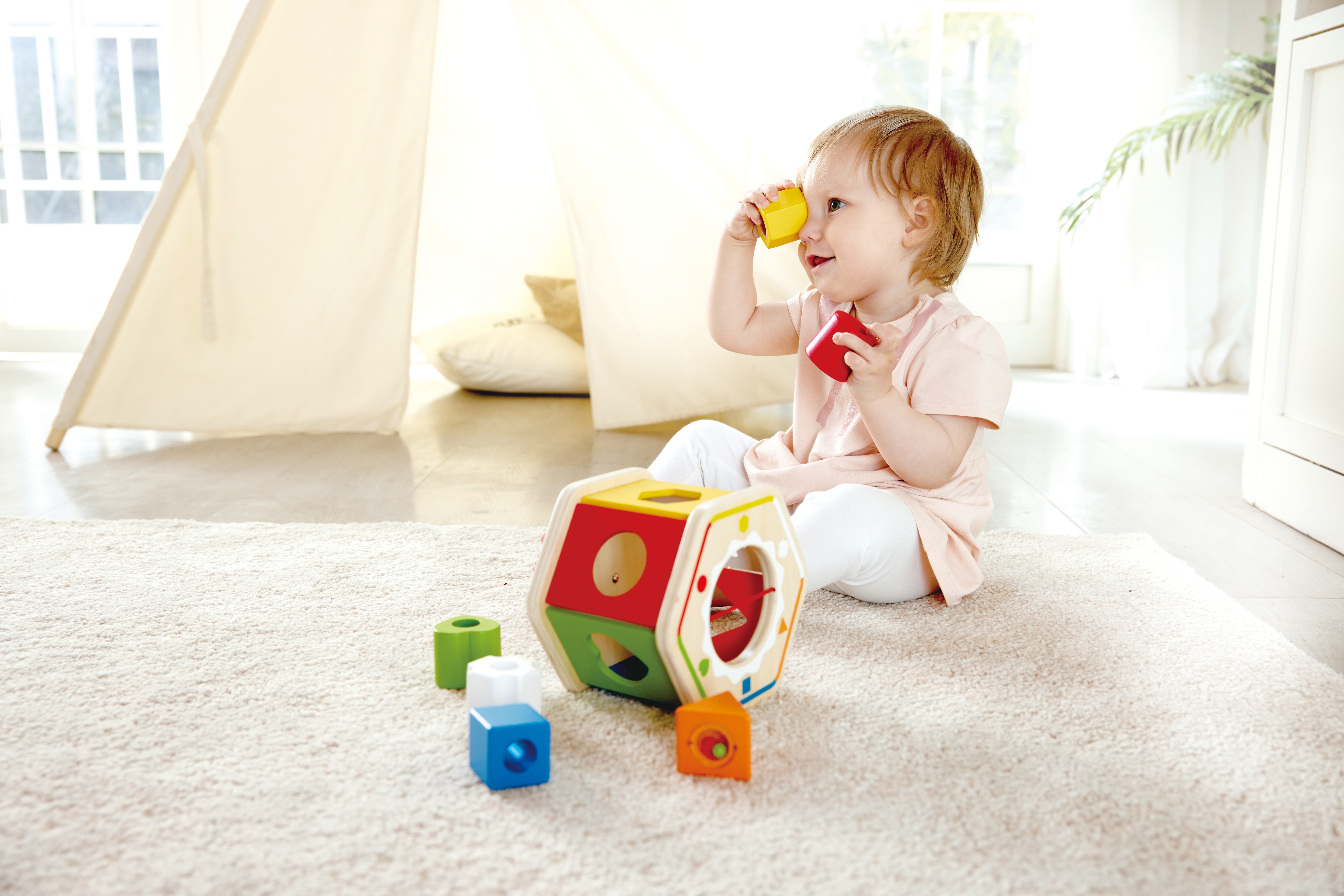 Clasificador de Formas Wooden Wonder Hape 8