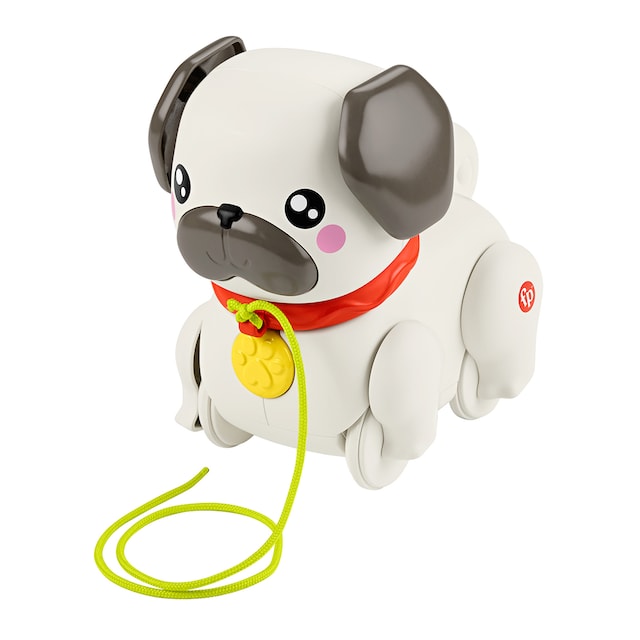 Juguete de arrastre Pasea al perrito Pug Fisher-Price