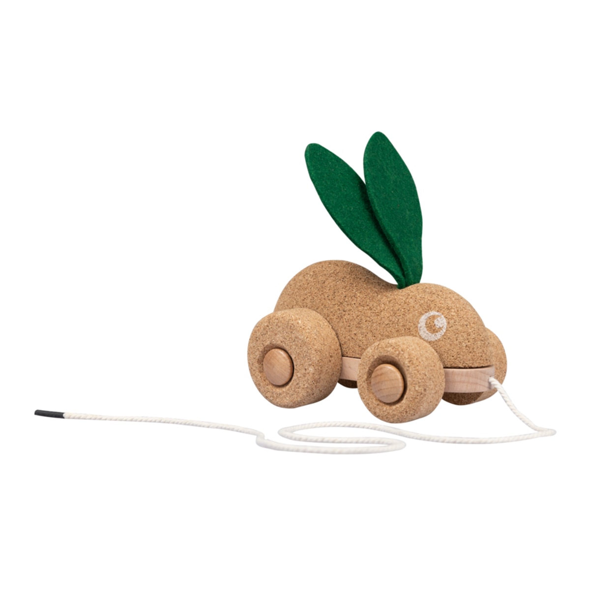 Imagen 0 de Juguete de arrastre Conejito de corcho Korko