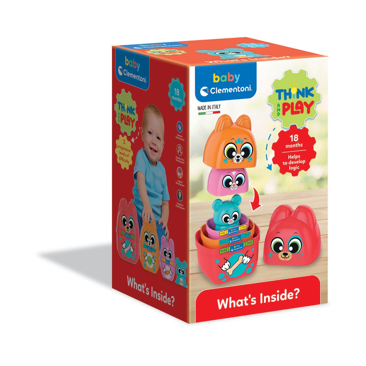 Imagen 0 de Juguete infantil Basic Activity Matrioska Montessori baby Clementoni