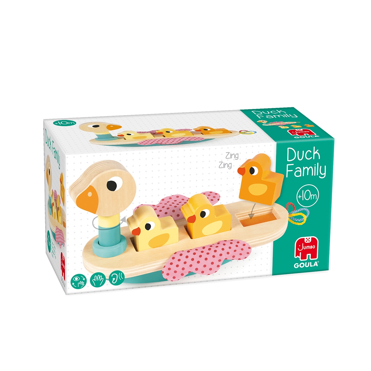 Juguete infantil Familia de Patitos Goula Diset 9