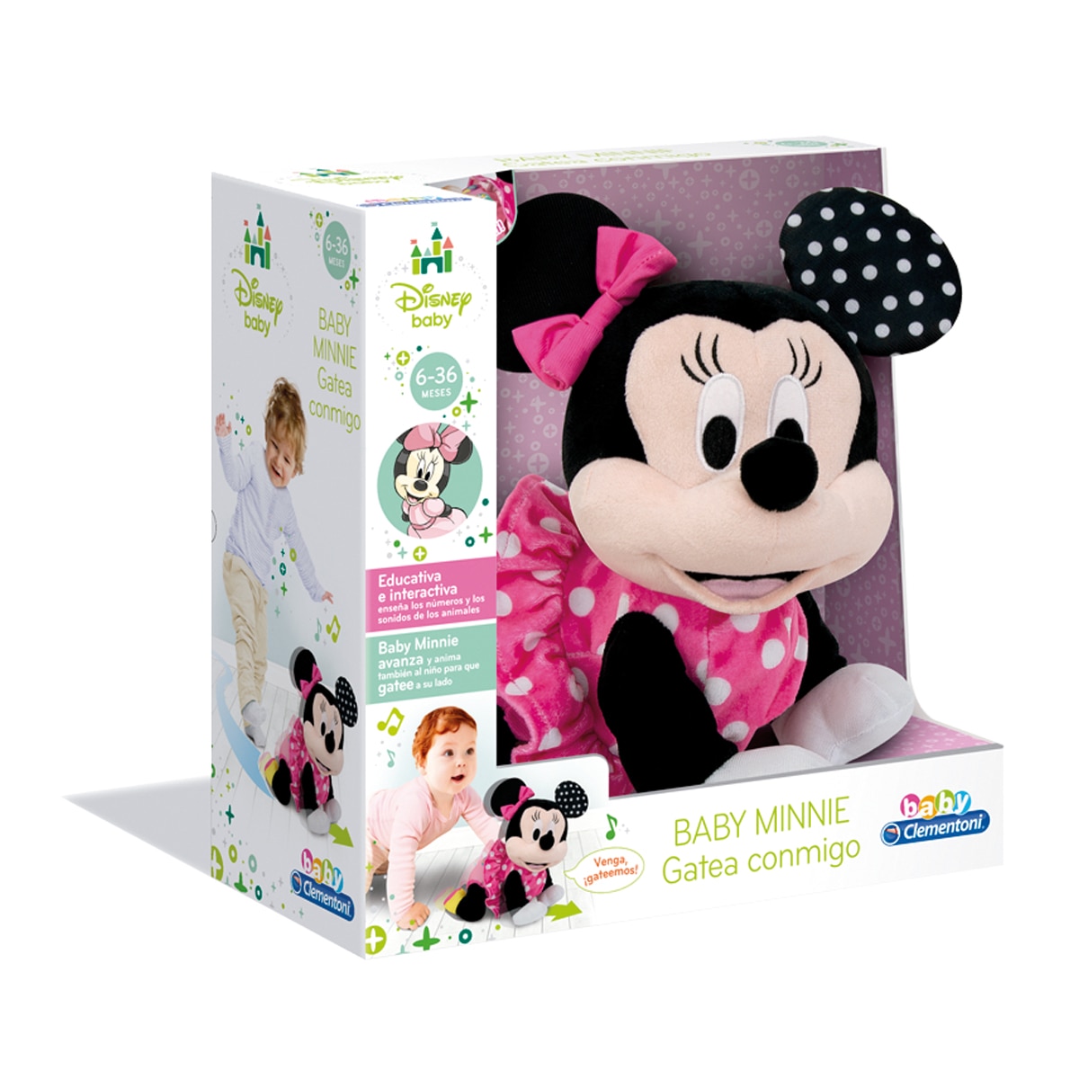 Baby Minnie gateos Clementoni 2