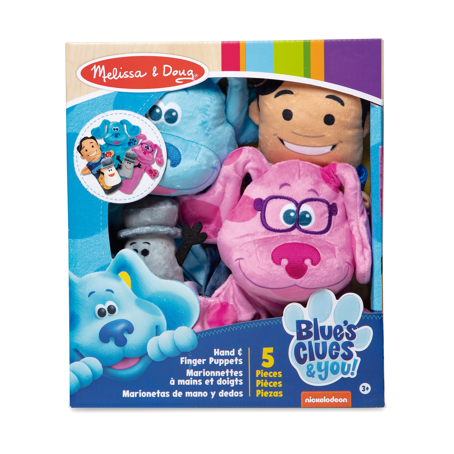 Blues Clues & You Hand & Finger Puppets Melissa & Doug 2