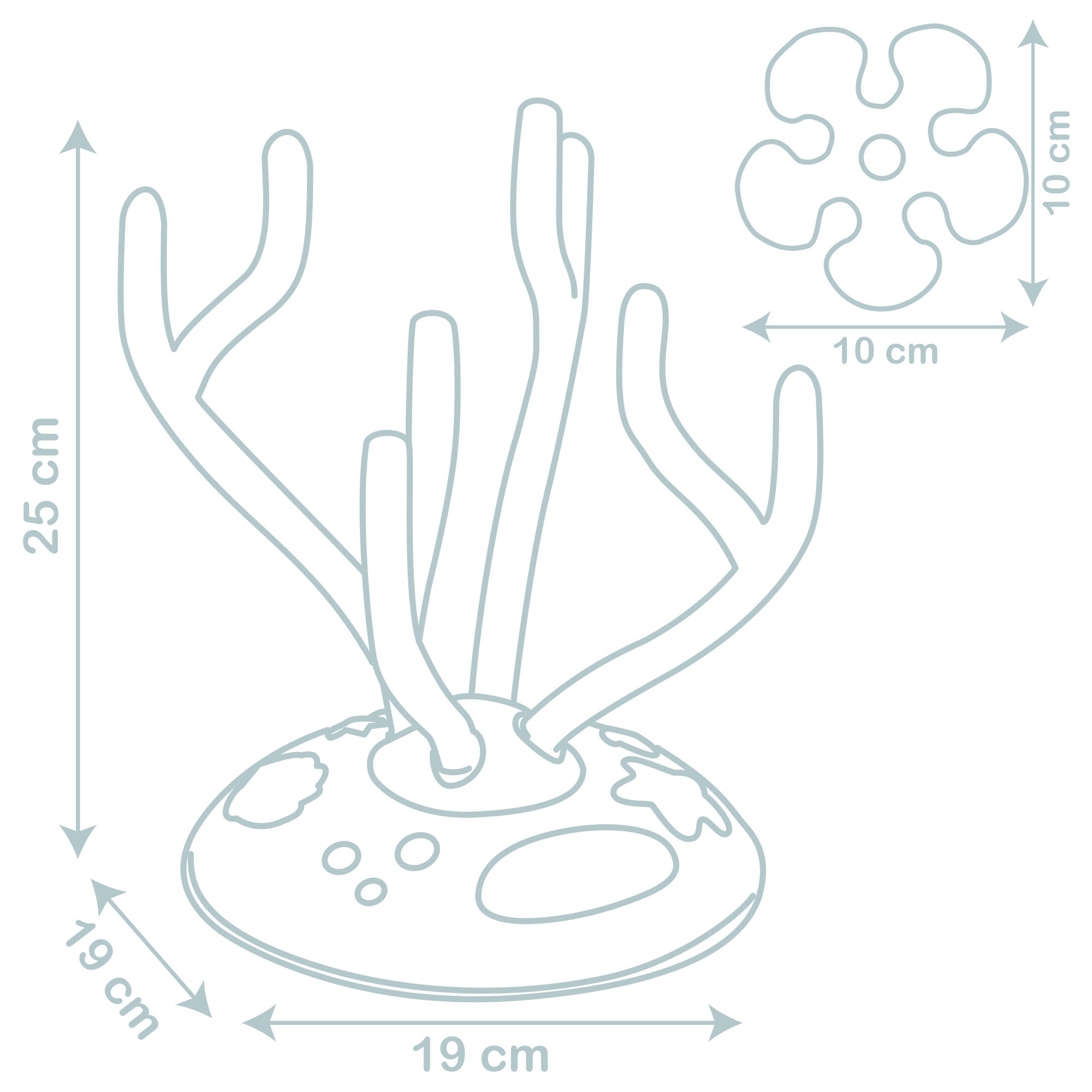 Juego de encajables Coral Actividades Little Smoby 4