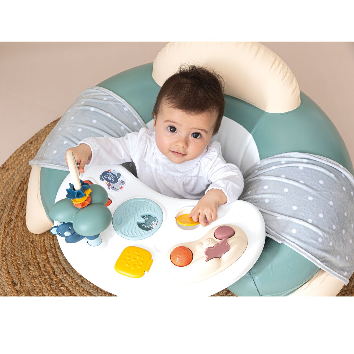 Mesa de actividades con asiento para bebé Little Smoby 2