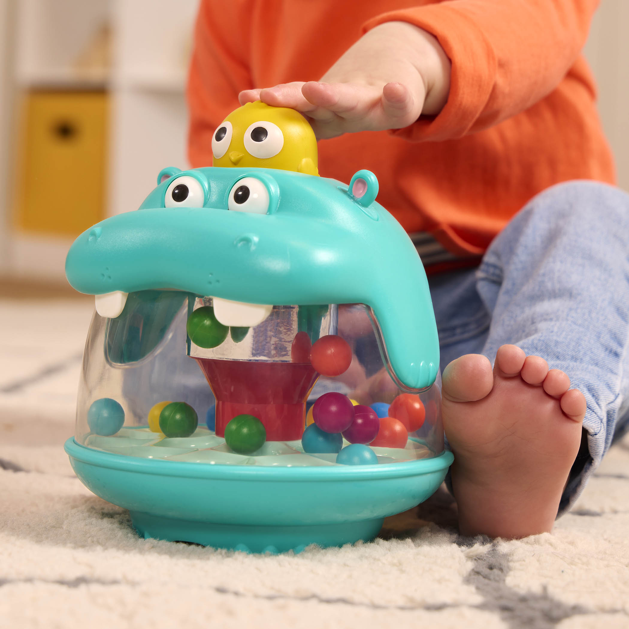 Party Pop Hippo pelotas brincadoras Battat 3