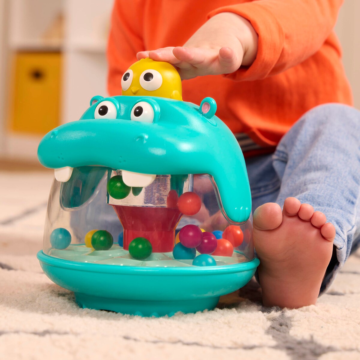 Party Pop Hippo pelotas brincadoras Battat 3