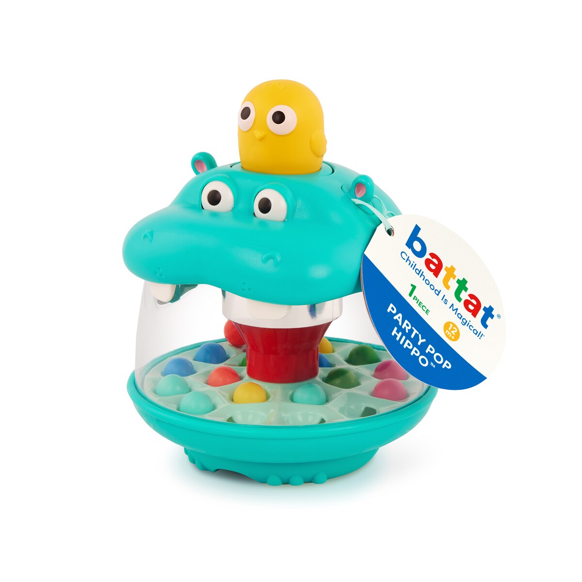 Party Pop Hippo pelotas brincadoras Battat 10