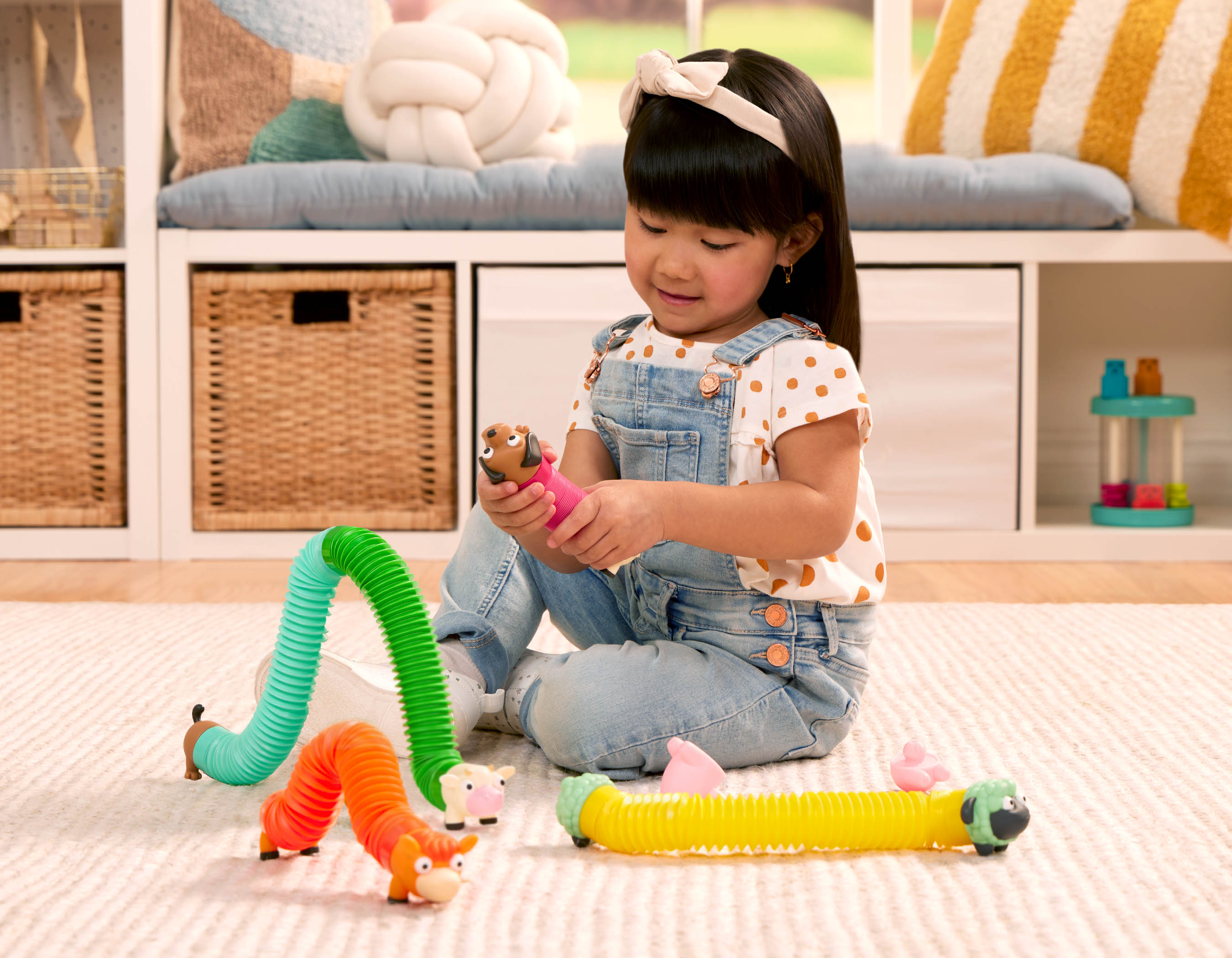 Tubos Sensoriales Li'L Barn Buddies Battat 2