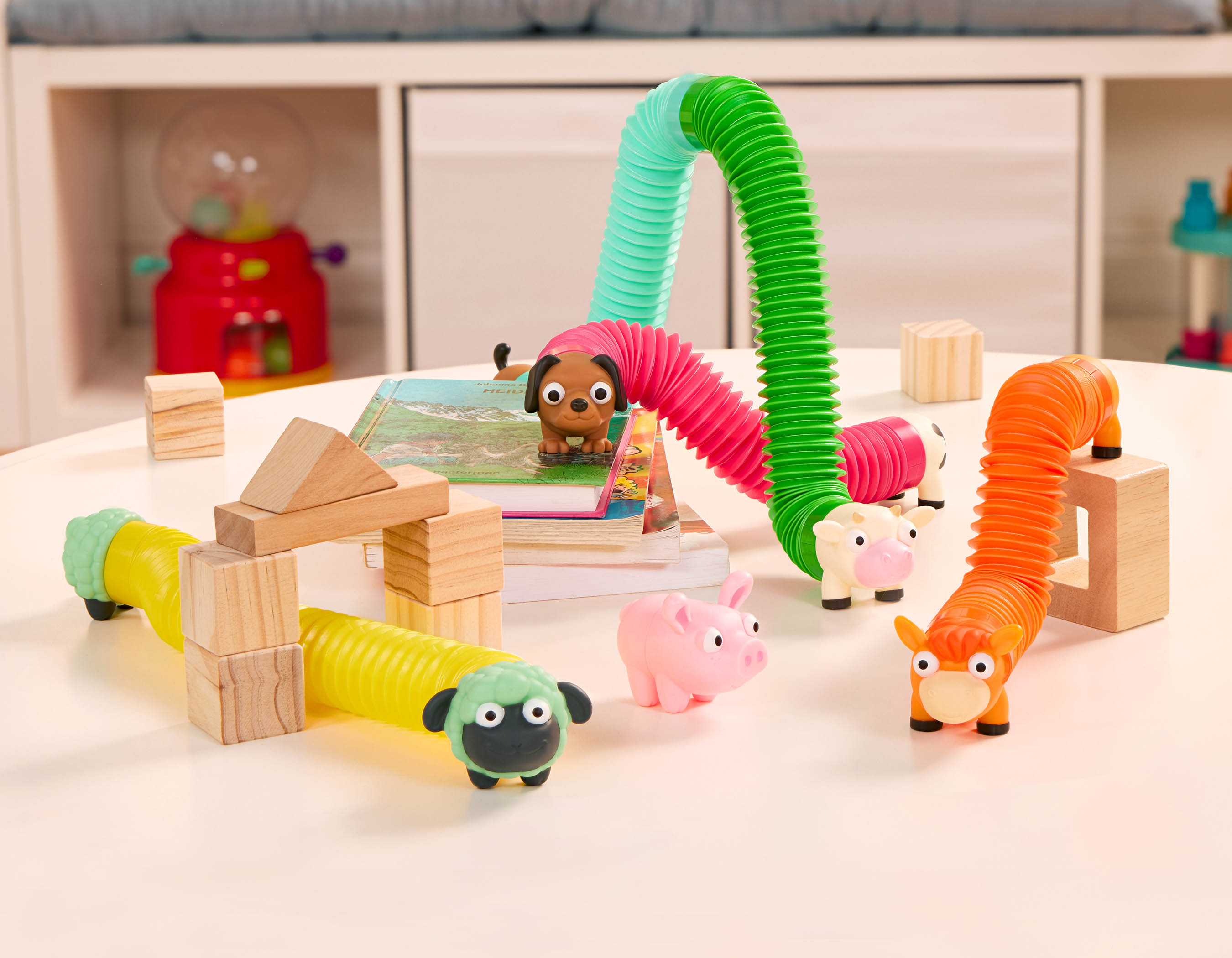Tubos Sensoriales Li'L Barn Buddies Battat 8