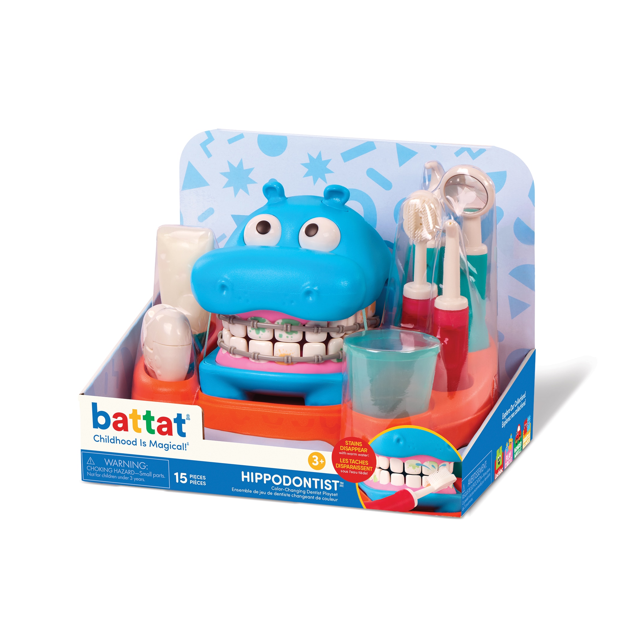 Playset Dentista Hippodontist Battat 12