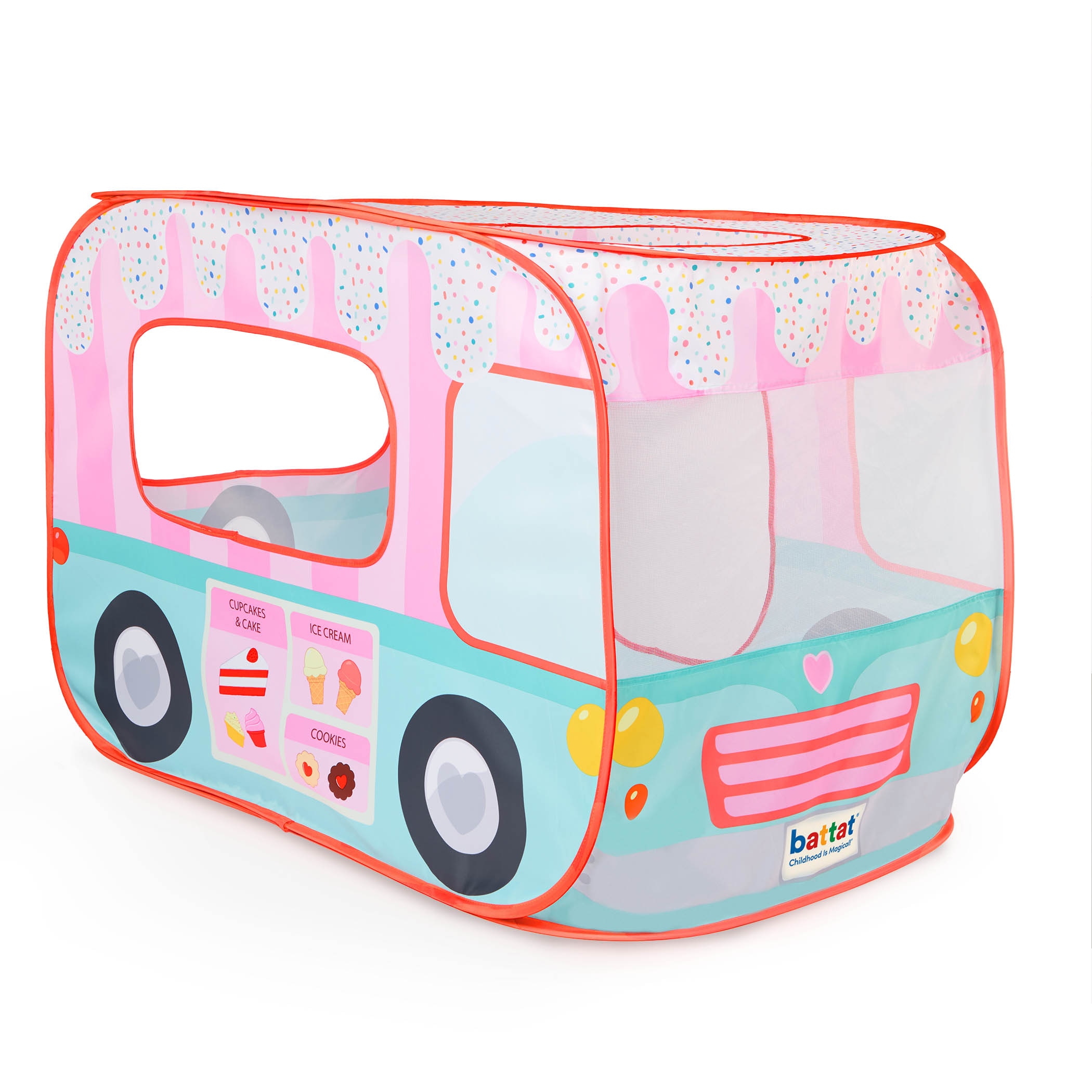 Tienda de campaña Pop Up, camión de dulces 29 Piezas Battat 11