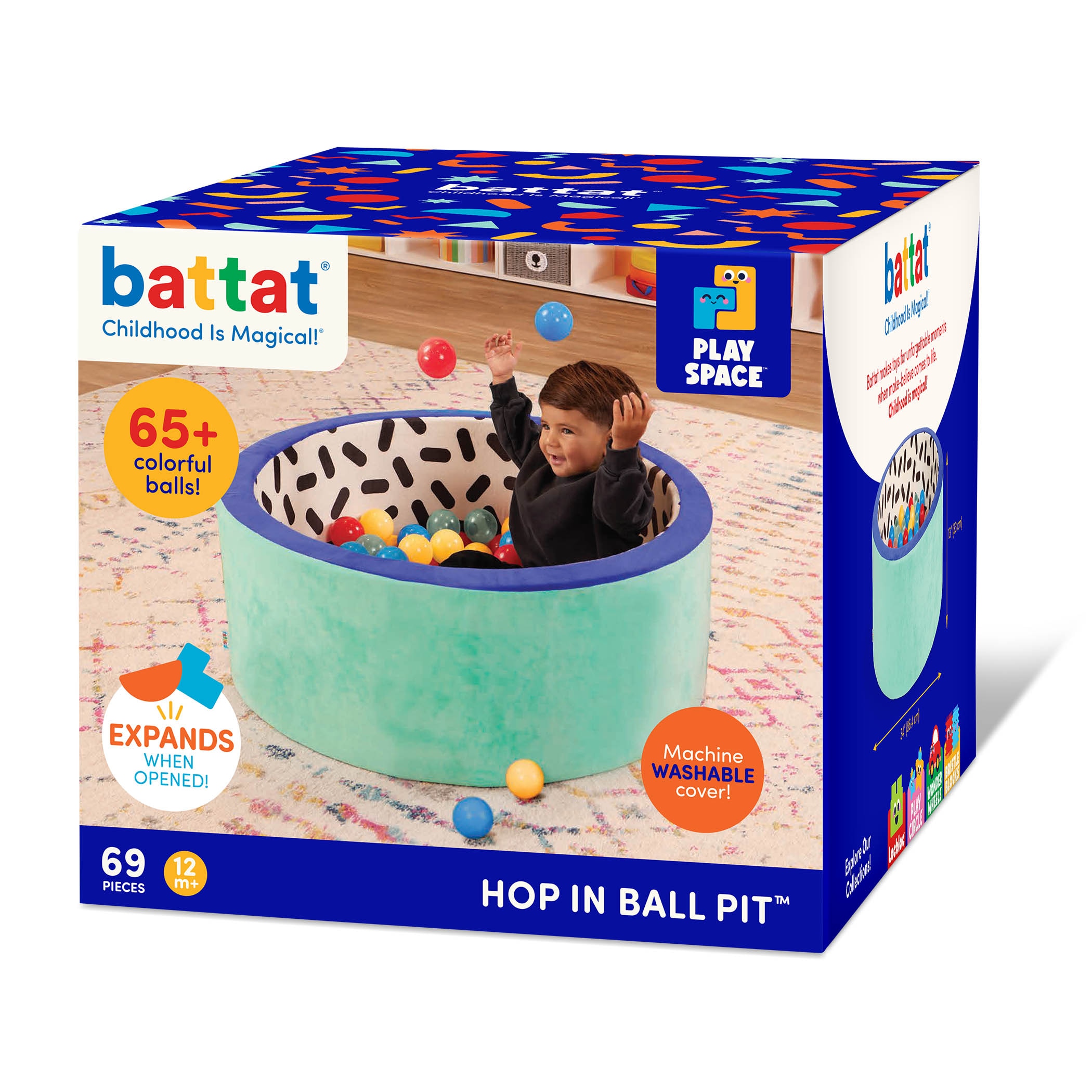 Piscina de espuma con bolas Battat 13