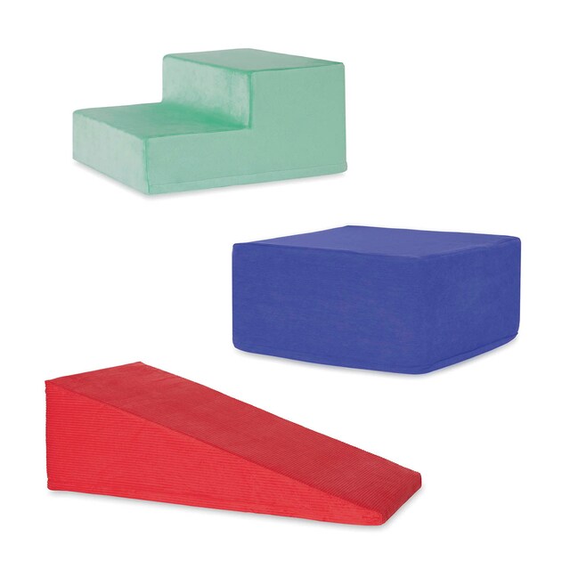 Juego de 3 bloques de espuma de construccion Battat