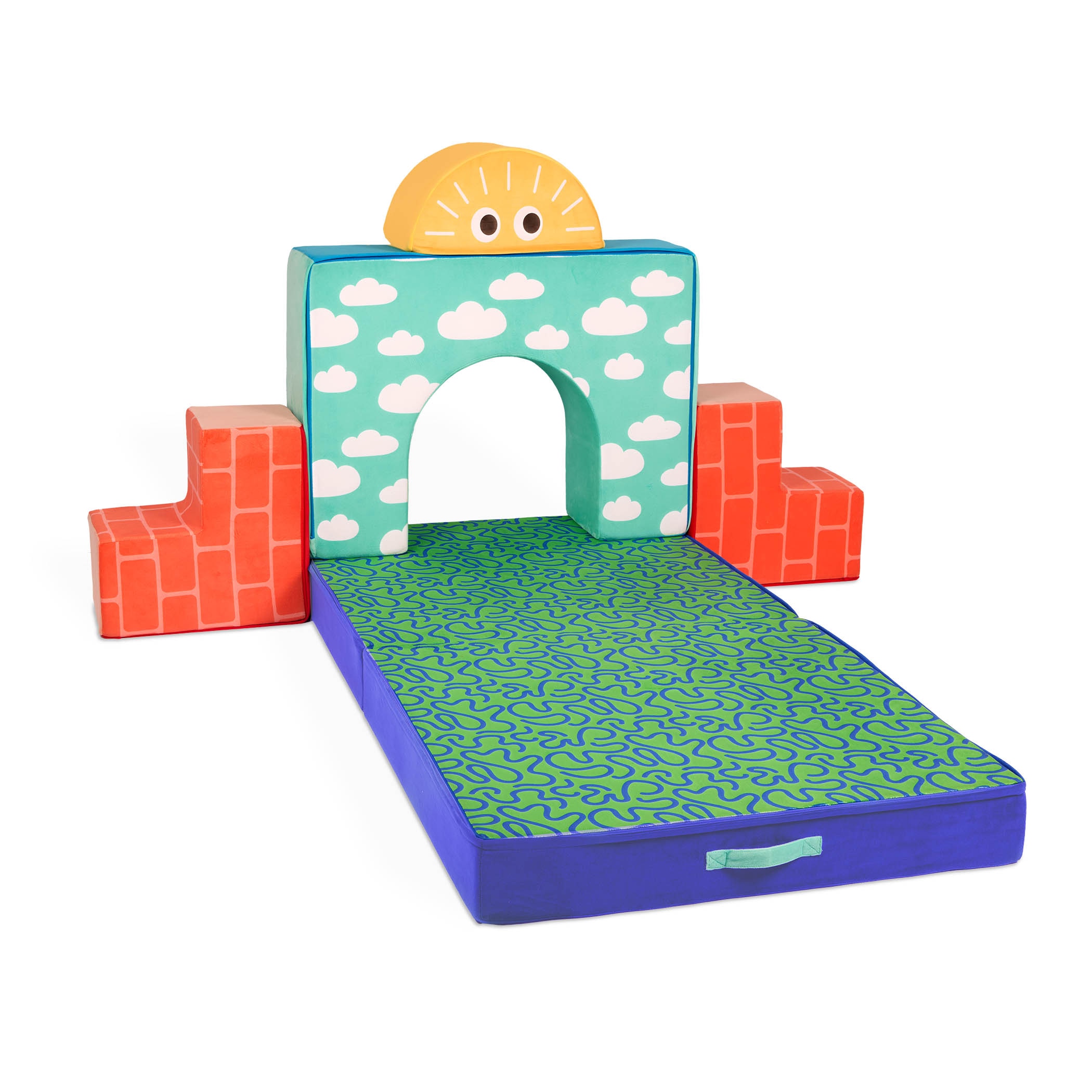Juego de 5 bloques de espuma de contruccion Cloud Castle Battat 4