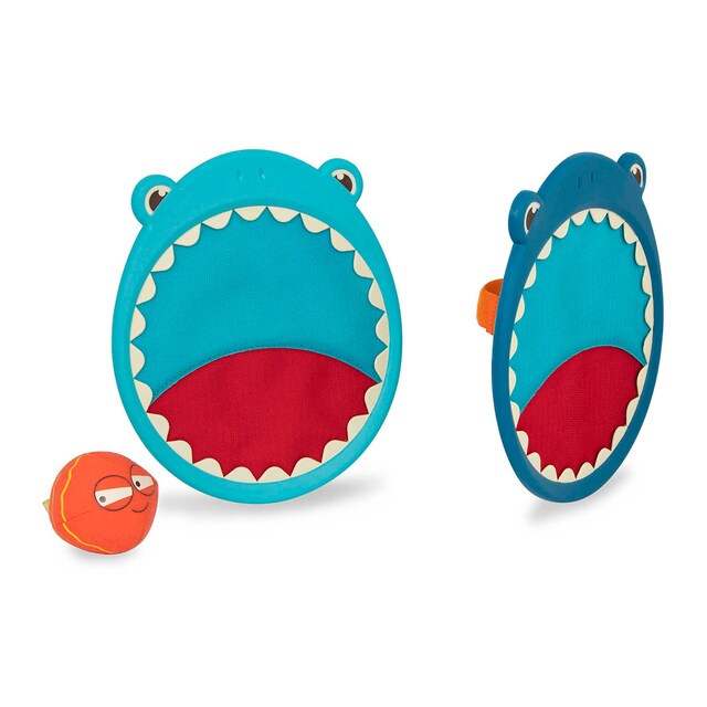Juego velcro tiburon lanza y atrapa pelota B Toys