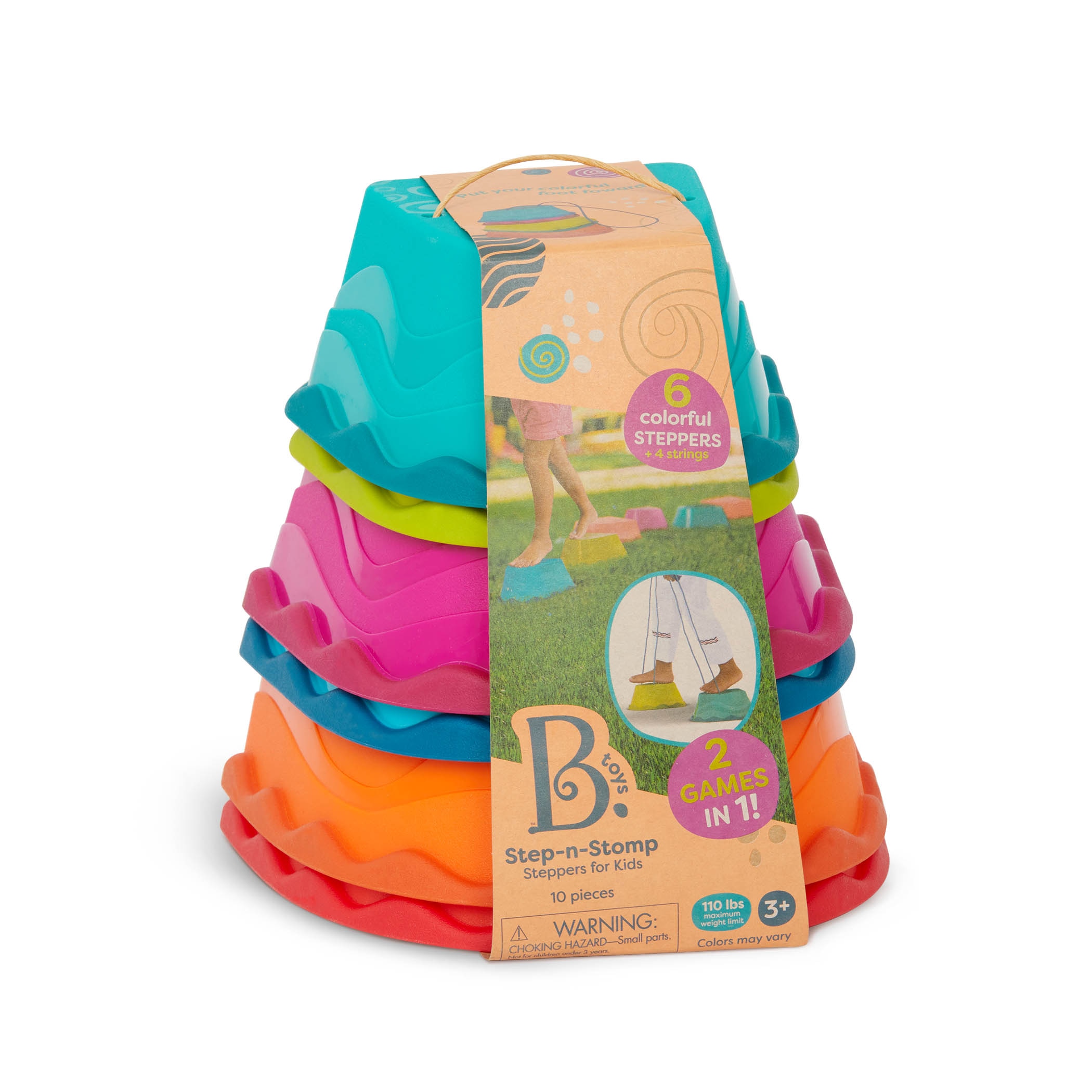 Zancos step-n-stomp B Toys 13