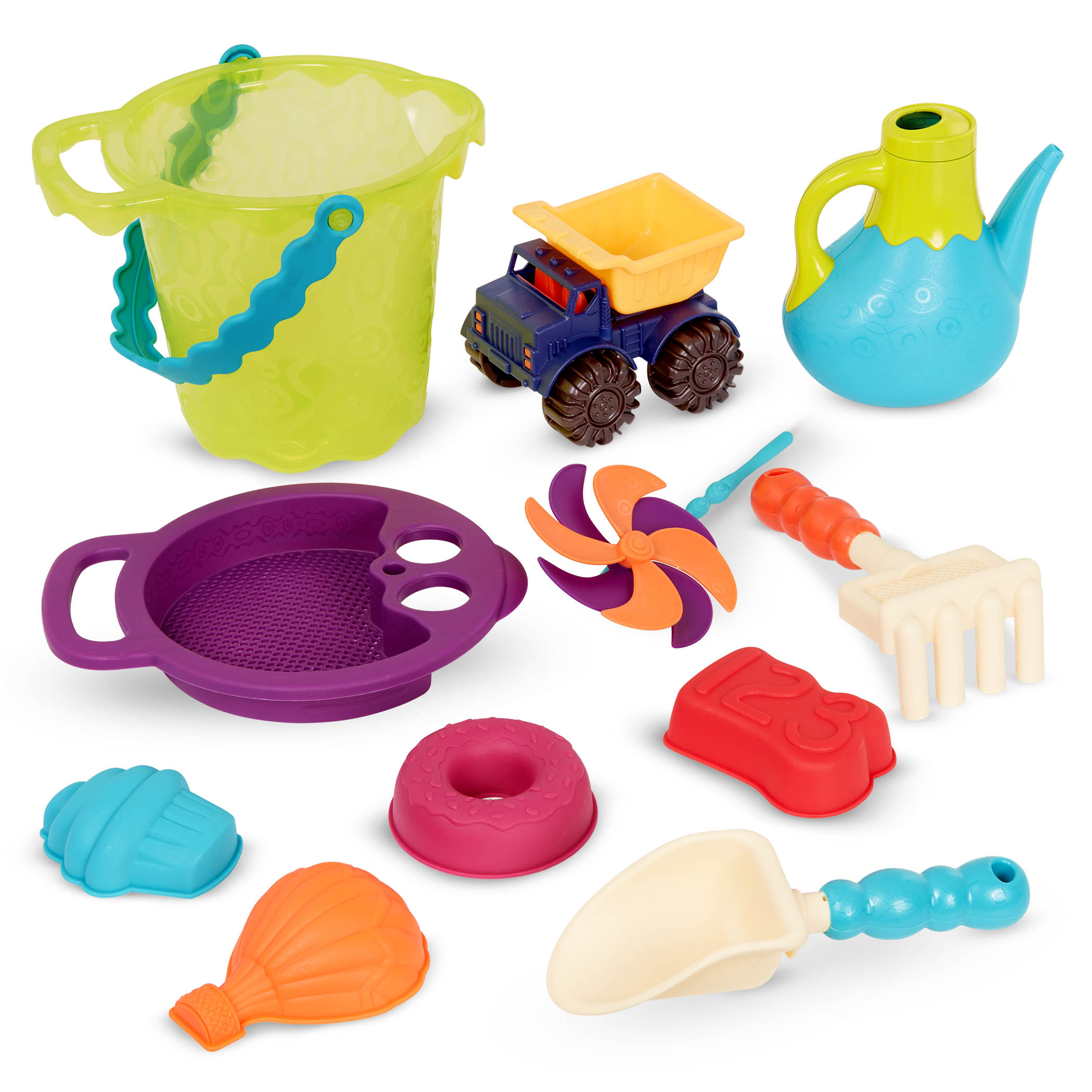 Set bolso playa 11 piezas B Toys 2