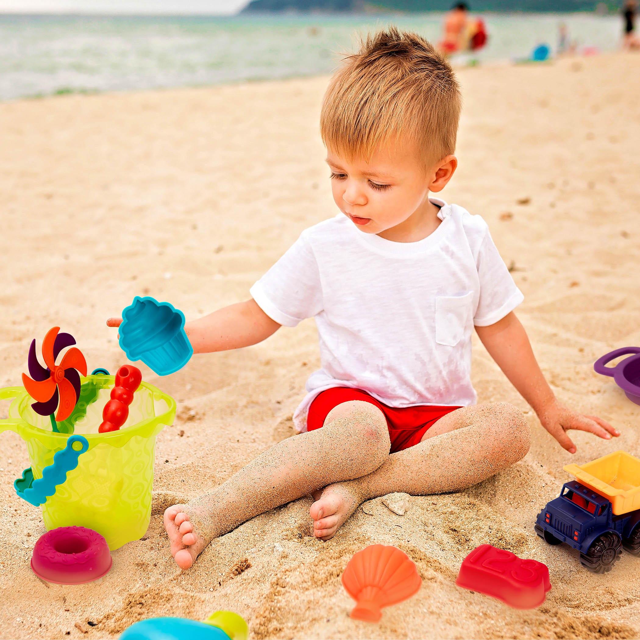 Set bolso playa 11 piezas B Toys 3