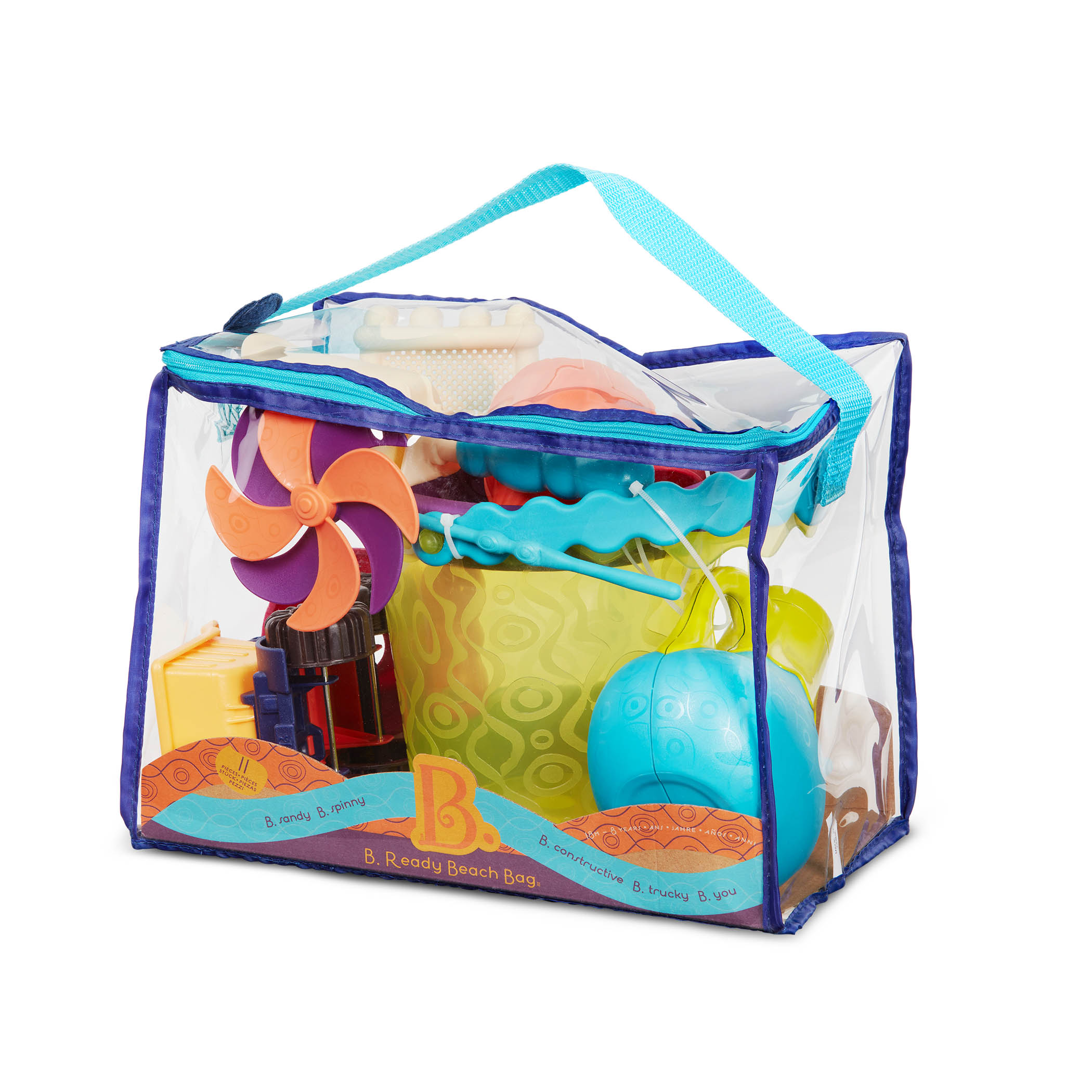 Set bolso playa 11 piezas B Toys 8