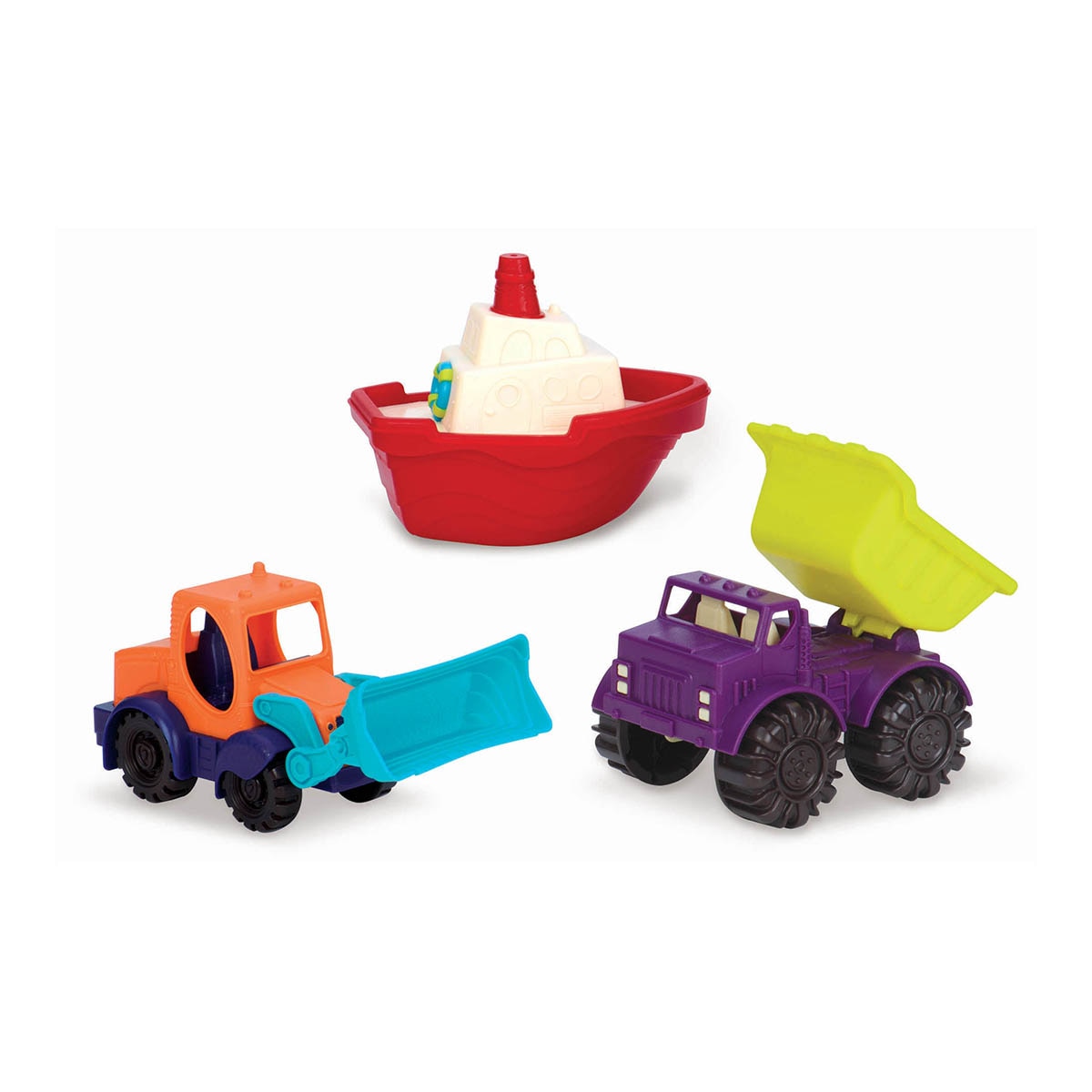 B.TOYS - Set 3 mini vehiculos B Toys.