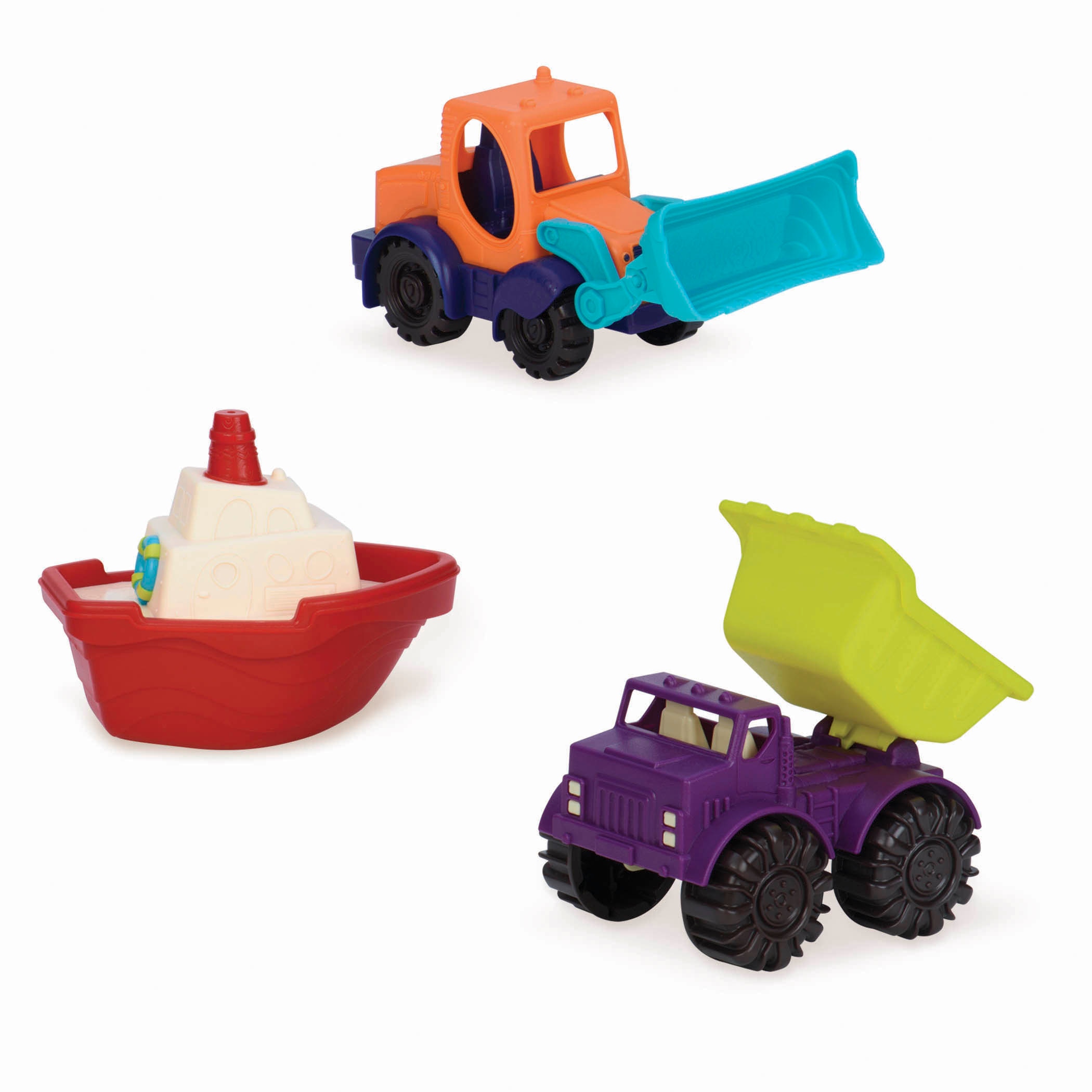 Set 3 mini vehiculos B Toys 2