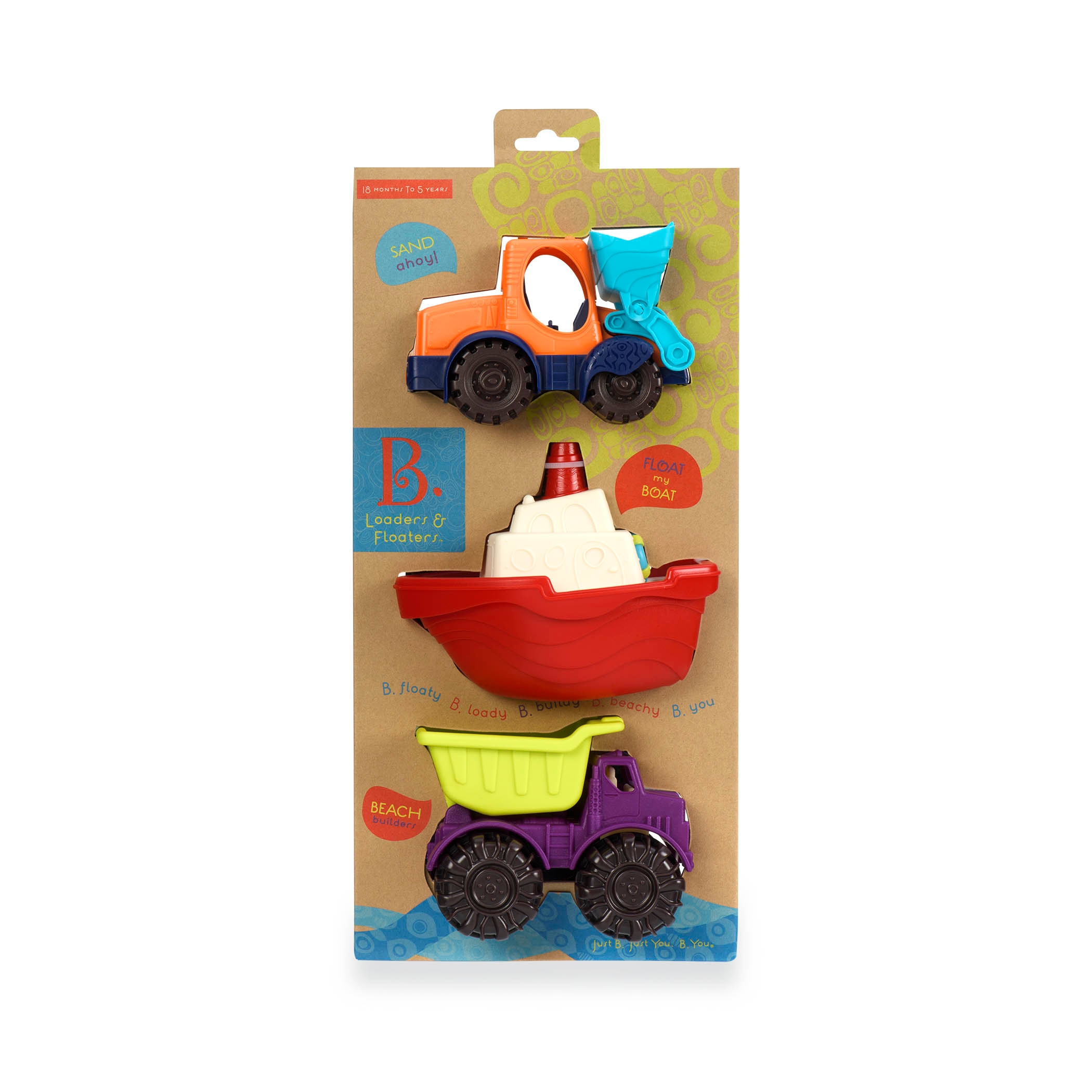 Set 3 mini vehiculos B Toys 3