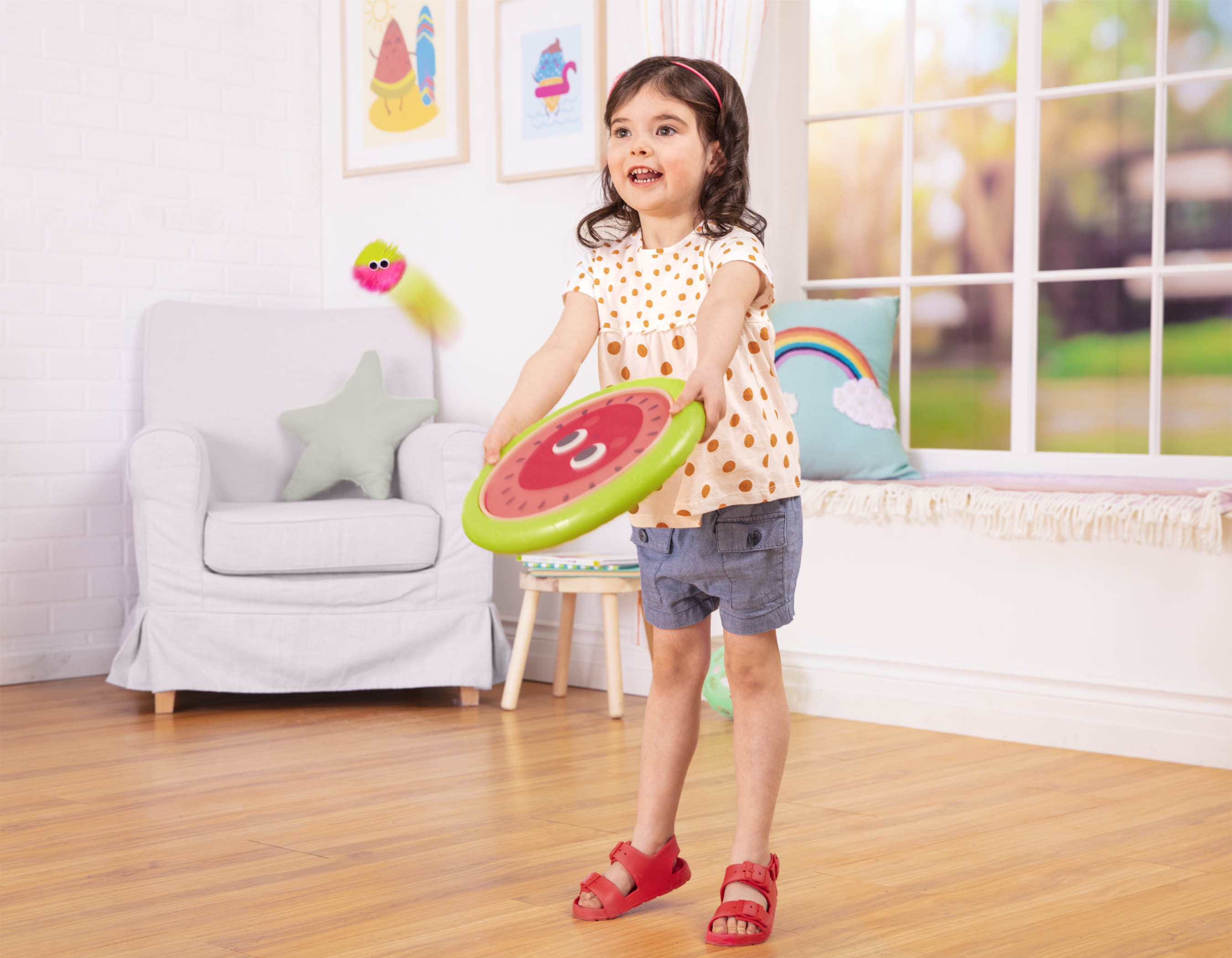 Juego discos de rebote con bolas B Toys 3