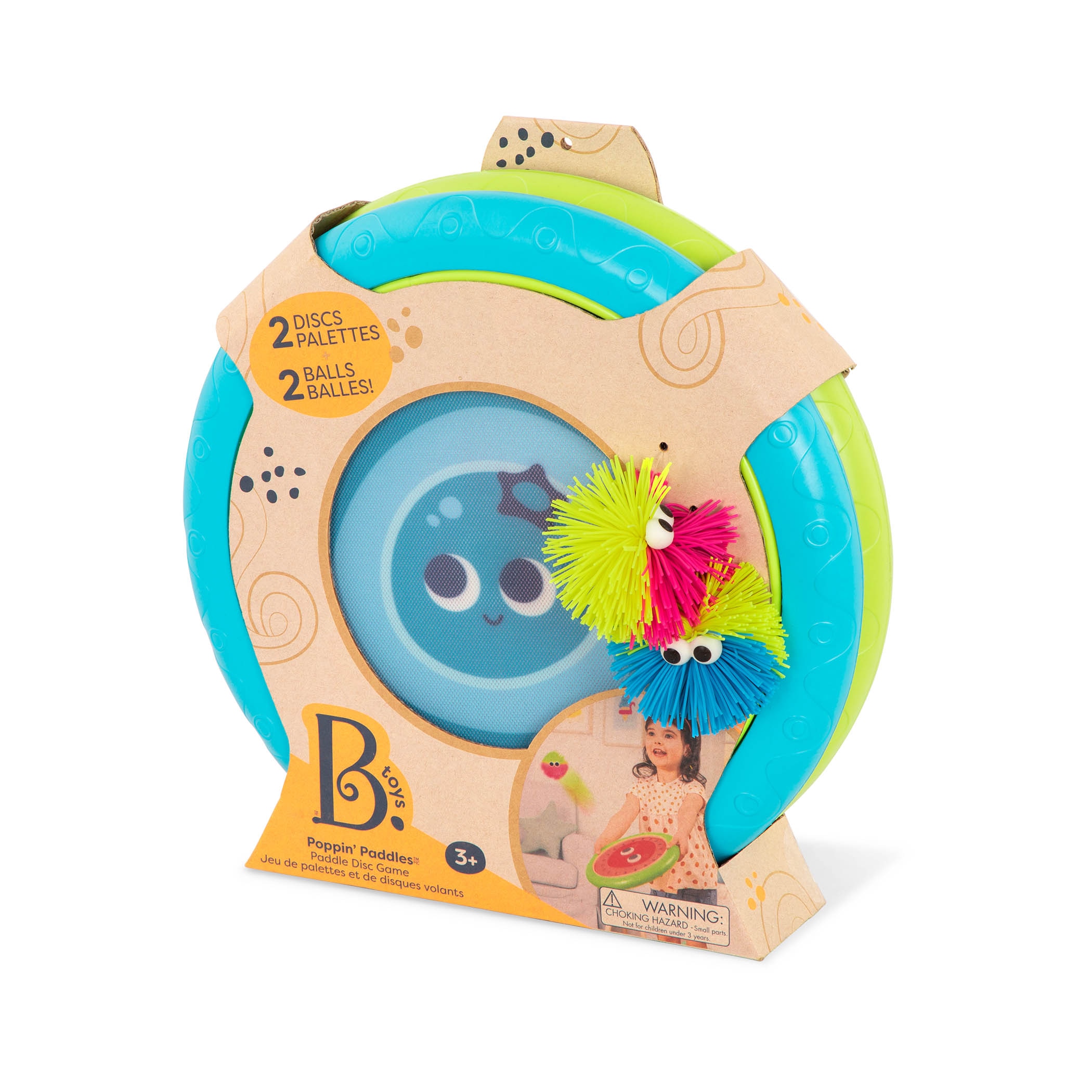 Juego discos de rebote con bolas B Toys 7