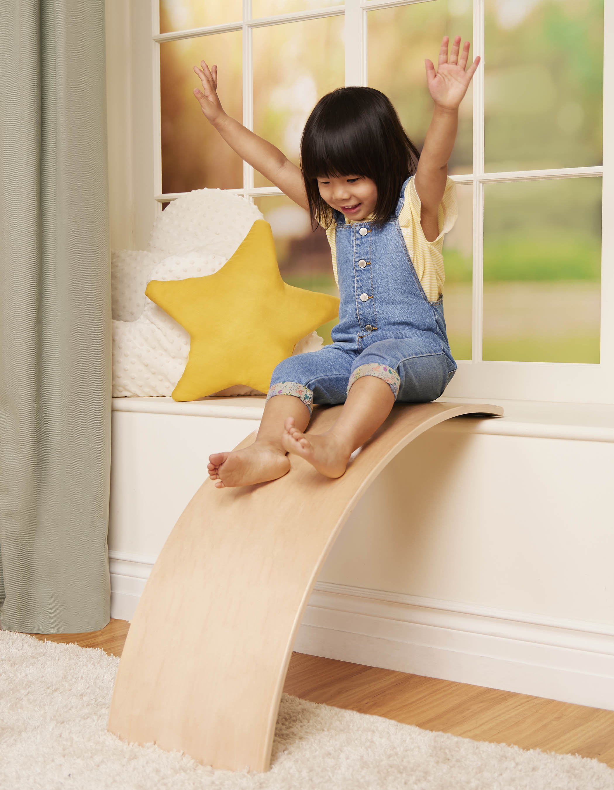 Tabla equilibrio madera B Toys 6