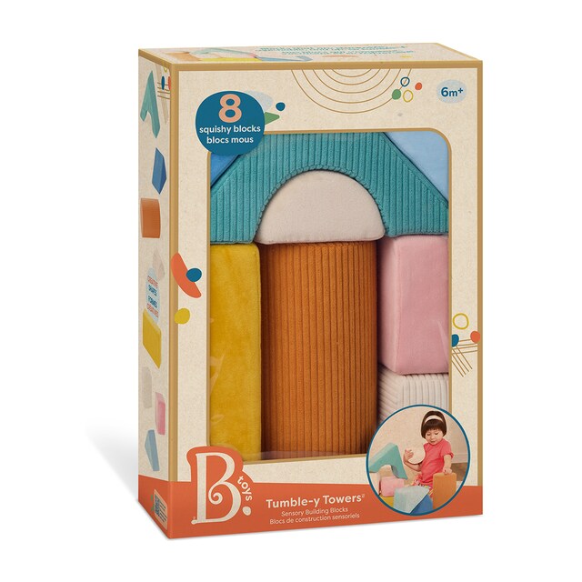 Imagen 0 de Bloques de espuma de construccion 8 piezas B Toys