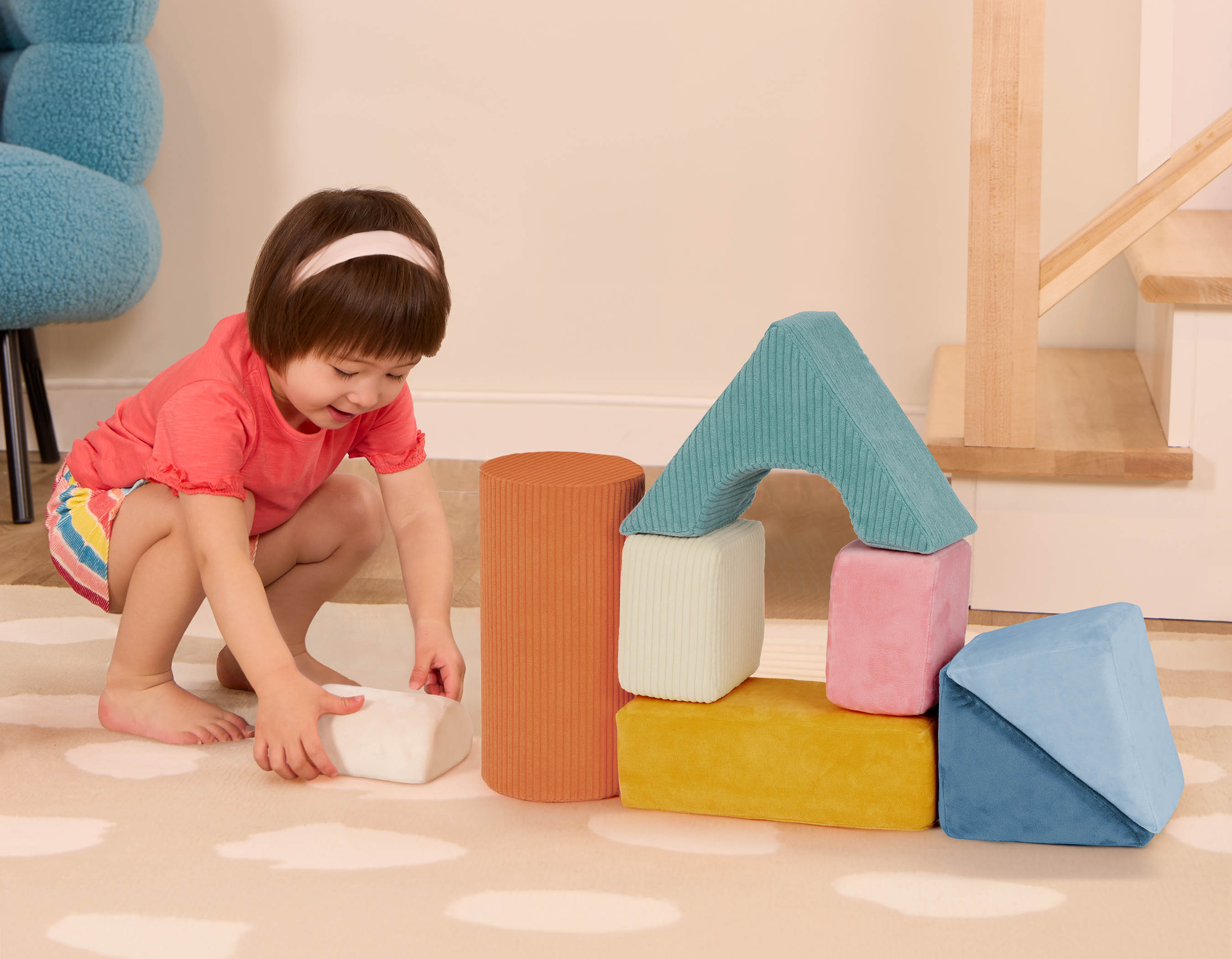 Bloques de espuma de construccion 8 piezas B Toys 9