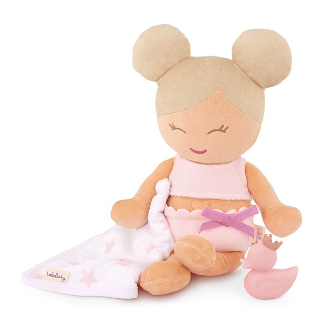 Imagen 0 de Muñeca peluche de baño, pelo rubio Lullababy