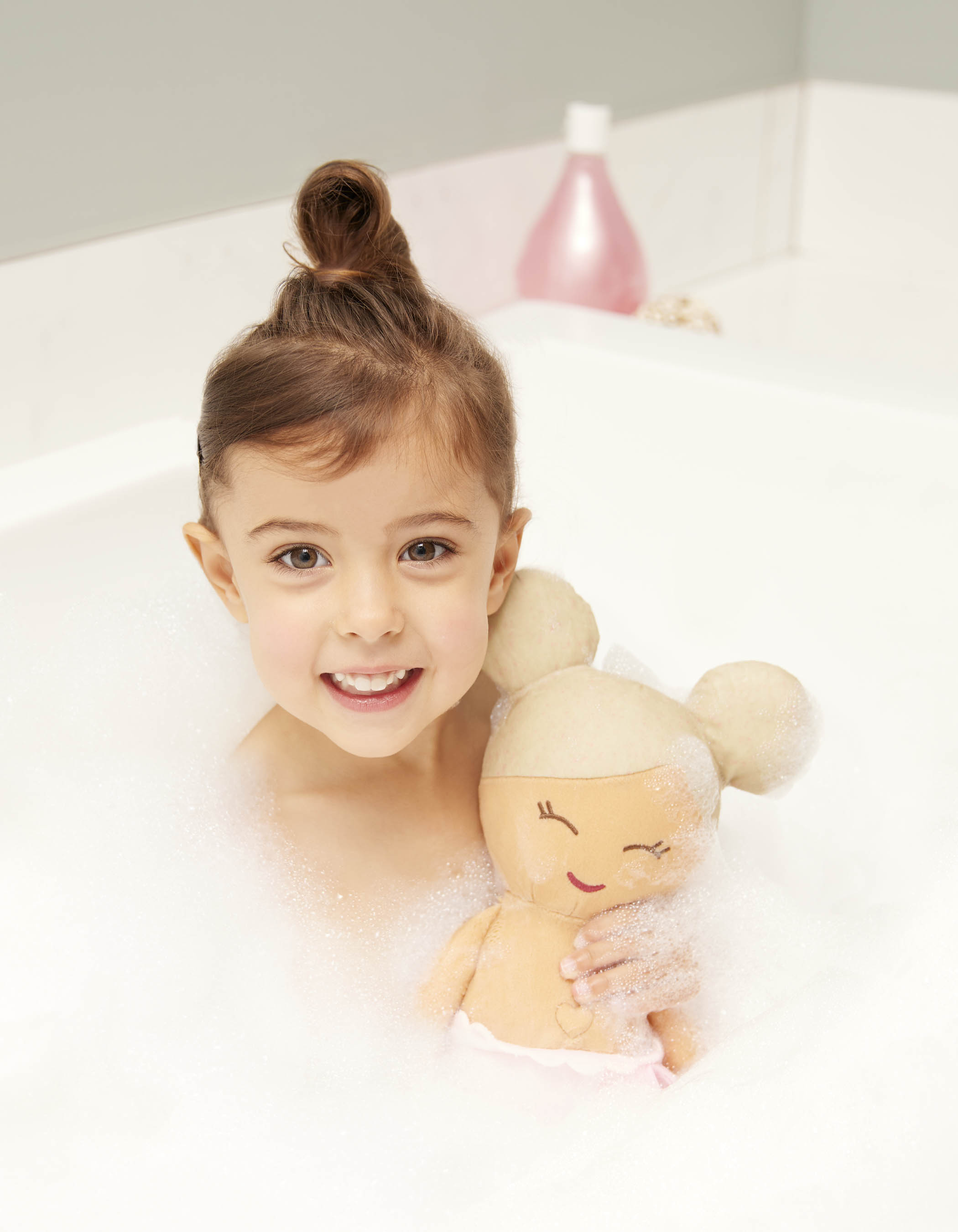 Boneca Peluche de banho, Pelo Loiro 5