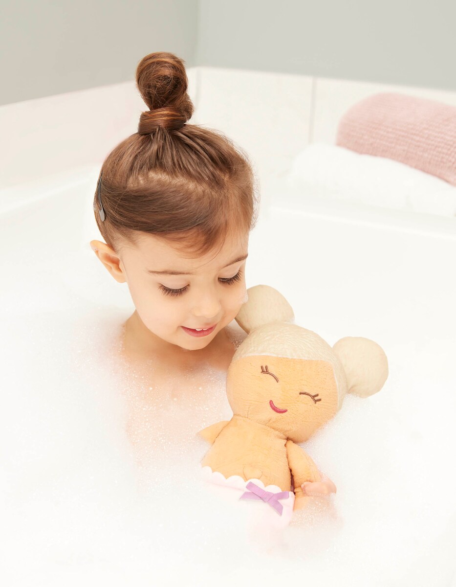 Boneca Peluche de banho, Pelo Loiro 7