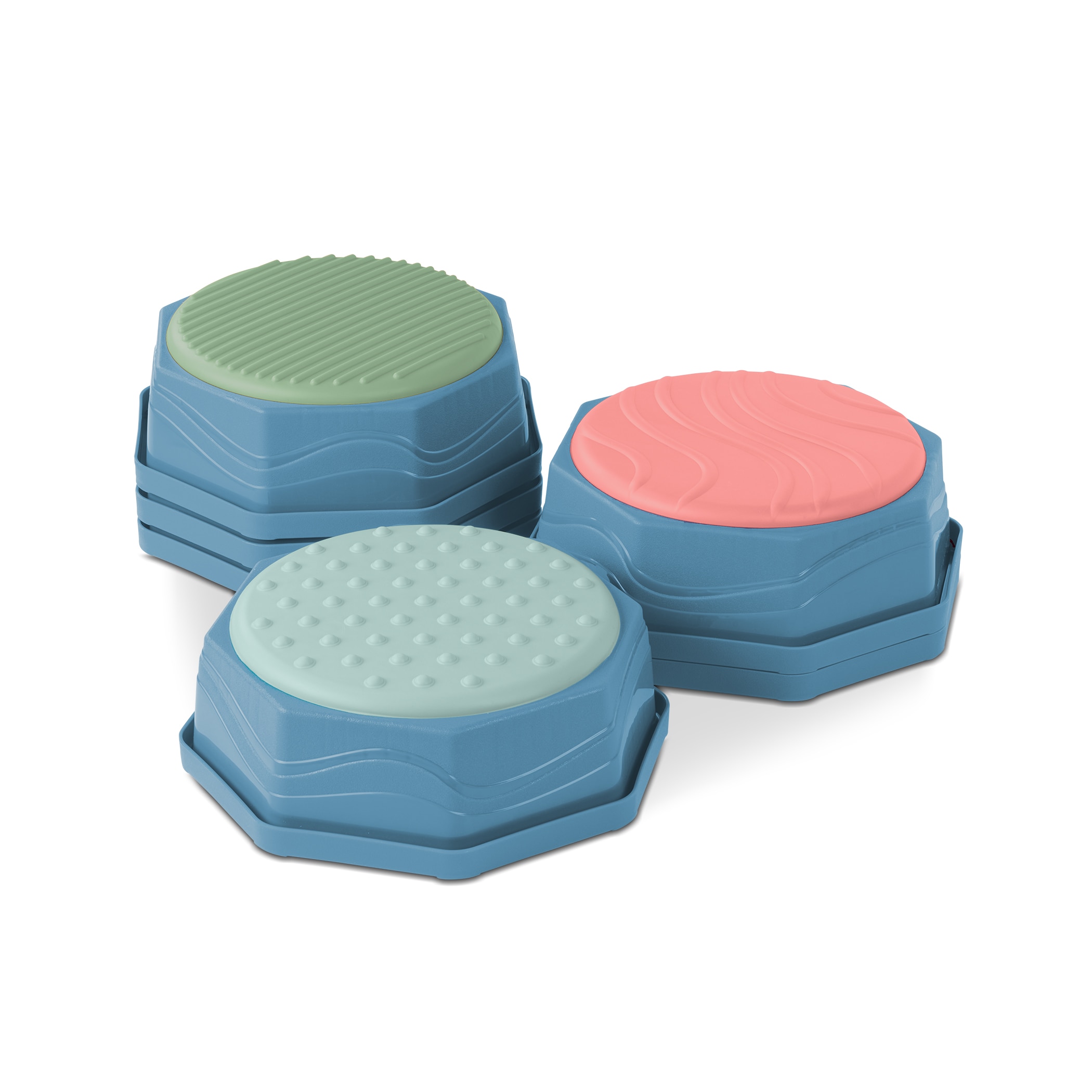 Juego de piedras sensoriales de equilibrio B toys 3