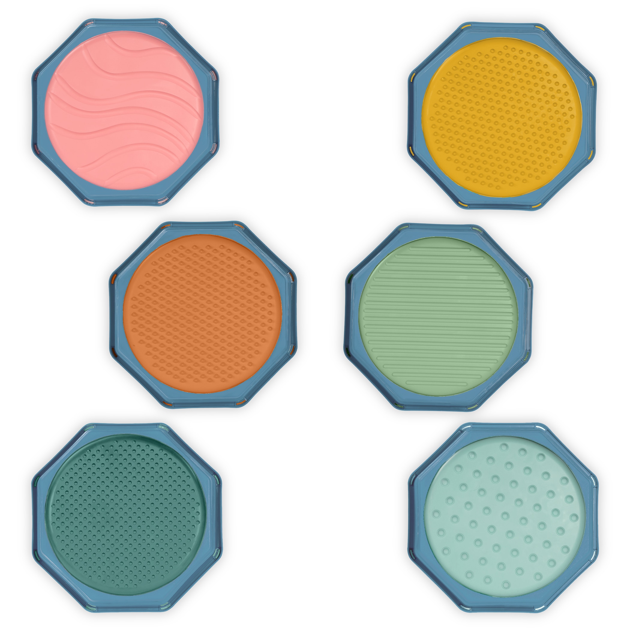 Juego de piedras sensoriales de equilibrio B toys 6