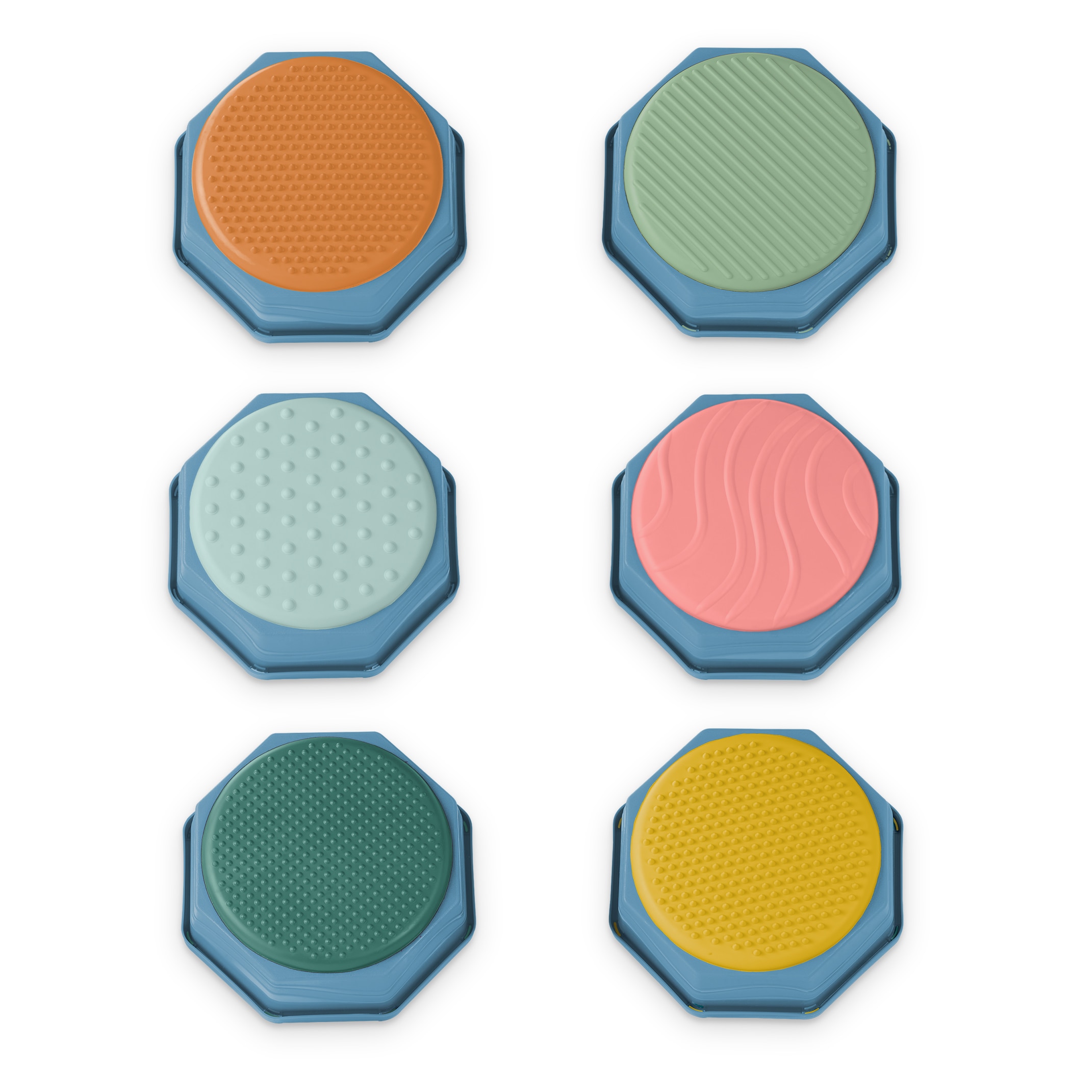 Juego de piedras sensoriales de equilibrio B toys 8