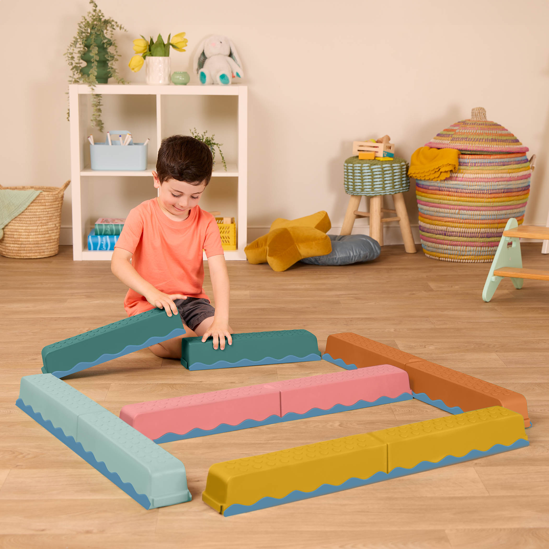 Set barras de equilibrio B toys 15