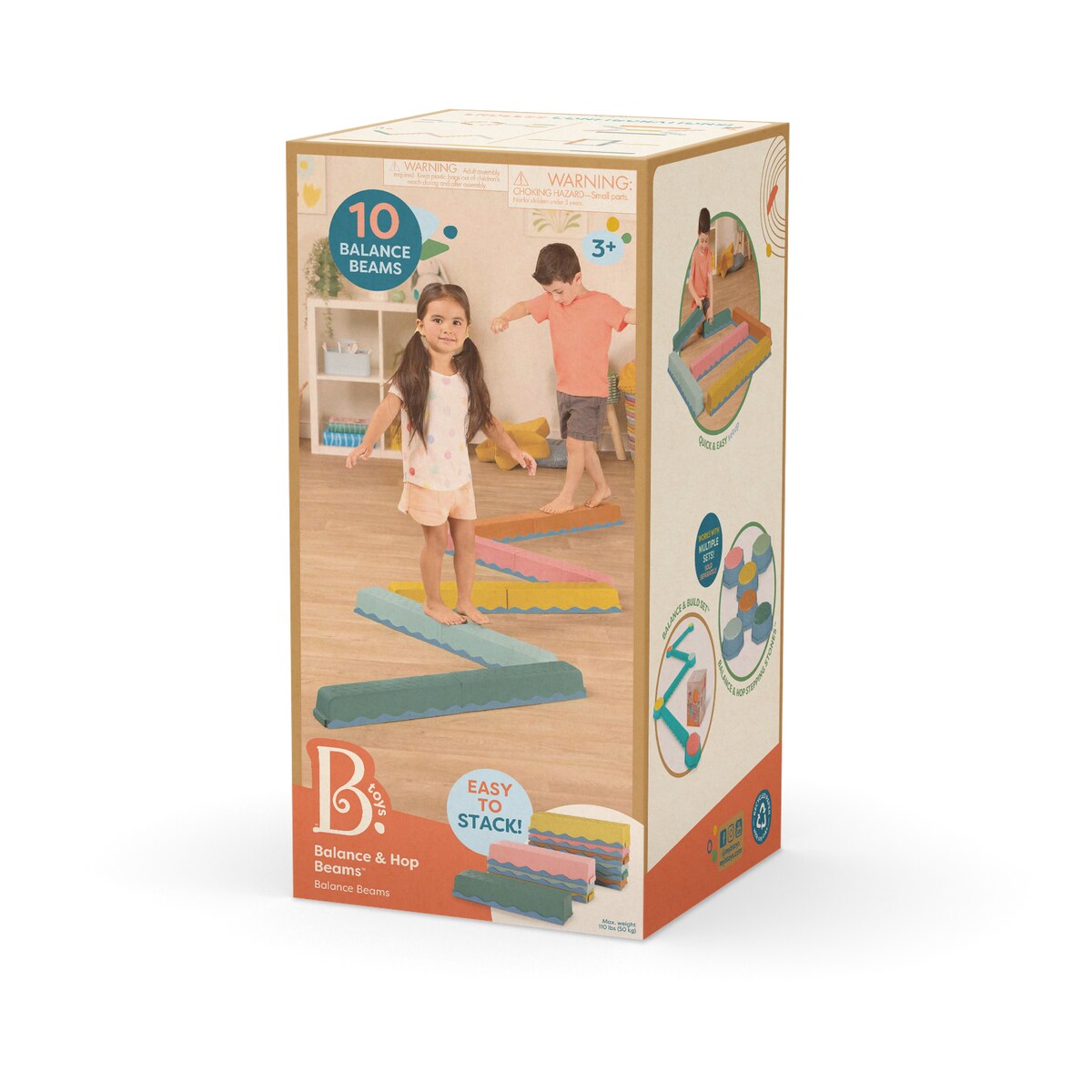Set barras de equilibrio B toys 16