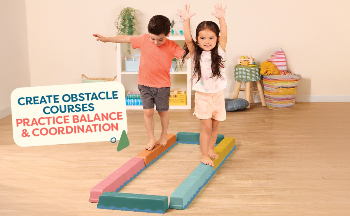 Set barras de equilibrio B toys 18