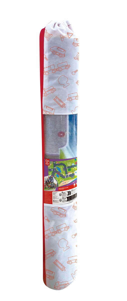 Alfombra circuito trenes y coches Hape 2