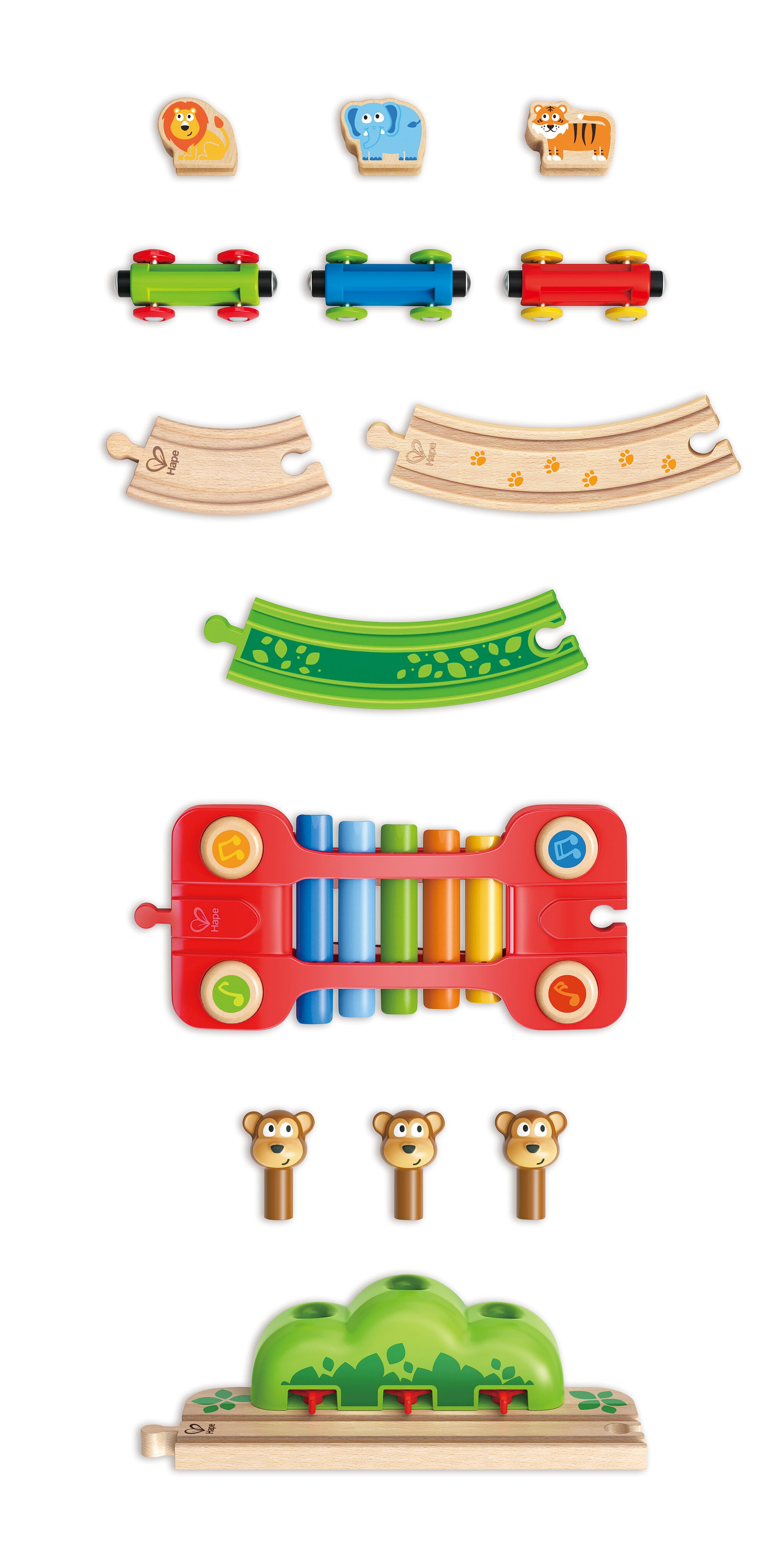 Ferrocarril Música y Monos Hape 6