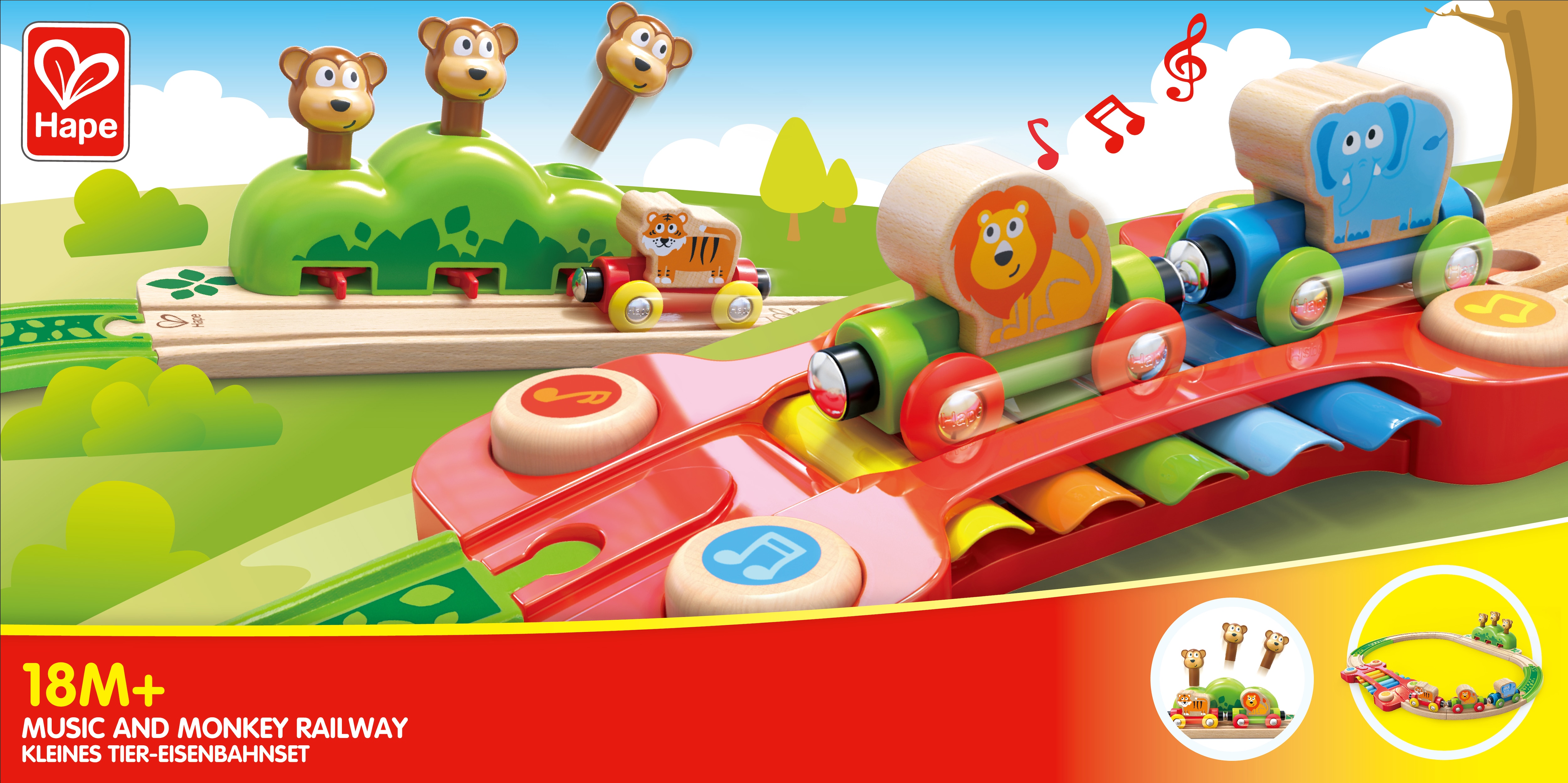 Ferrocarril Música y Monos Hape 7
