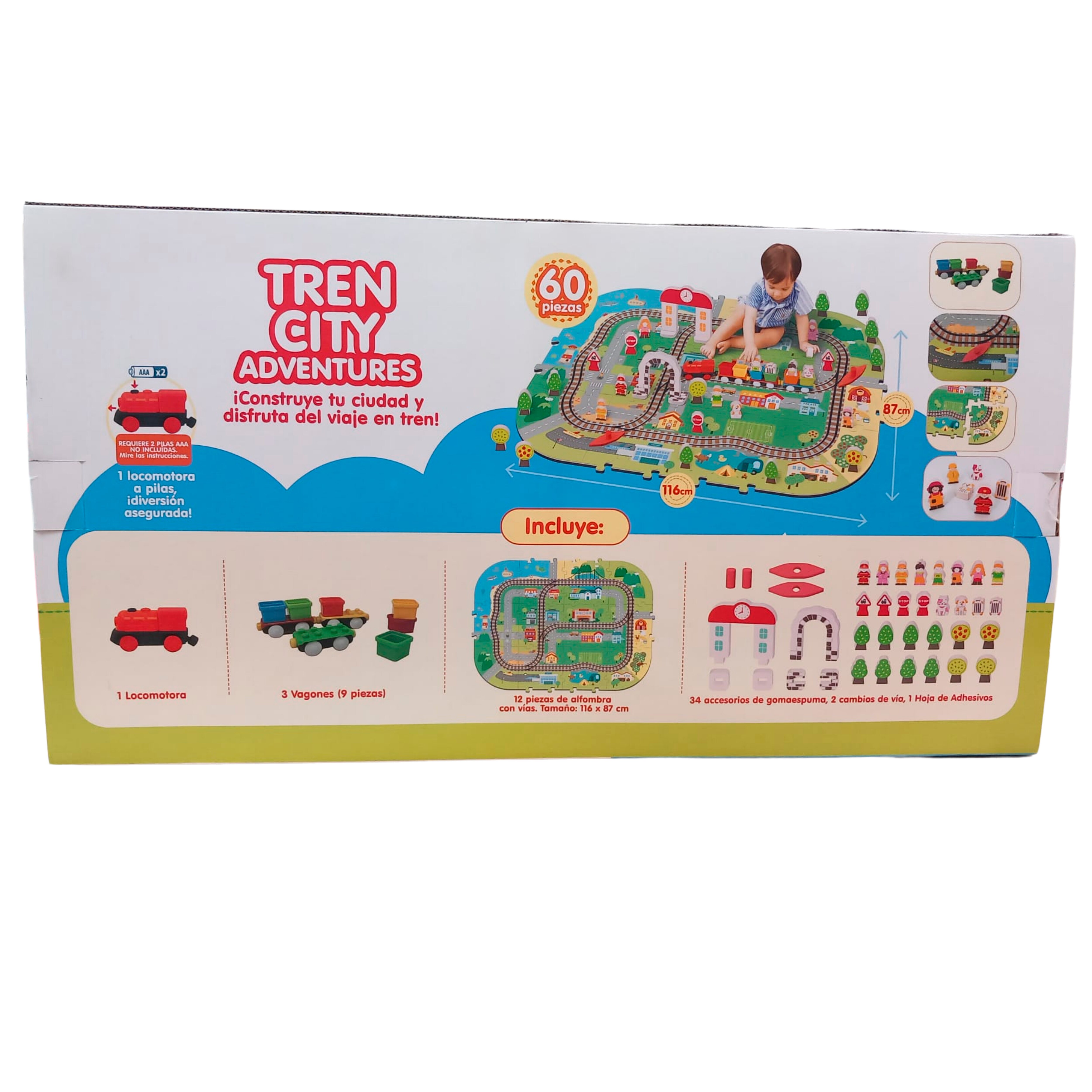 Set de construcción Tren City Adventures Cefa Toys 4