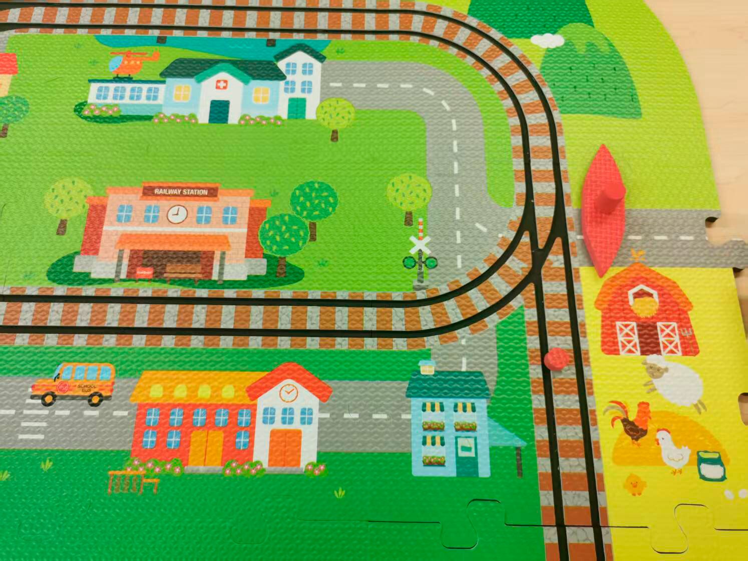 Set de construcción Tren City Adventures Cefa Toys 7
